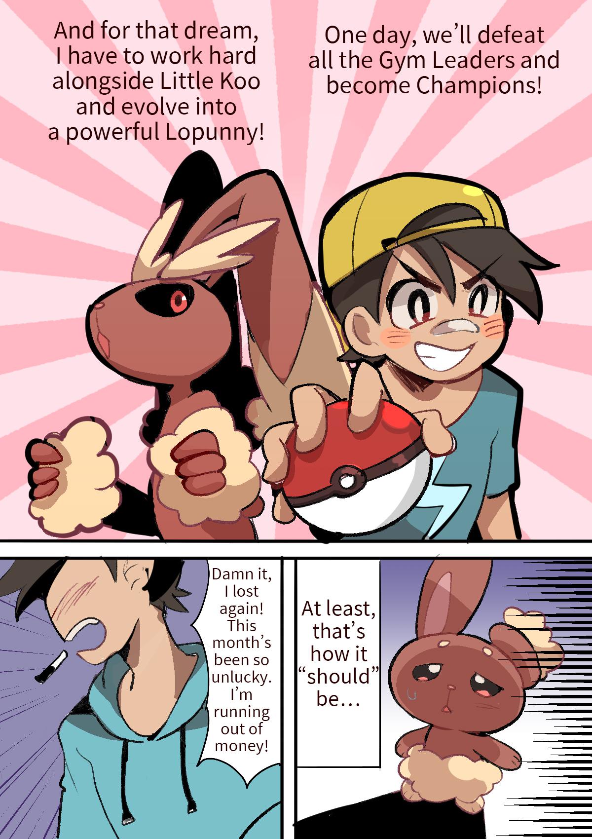 A Lopunny's Dream page 1 full