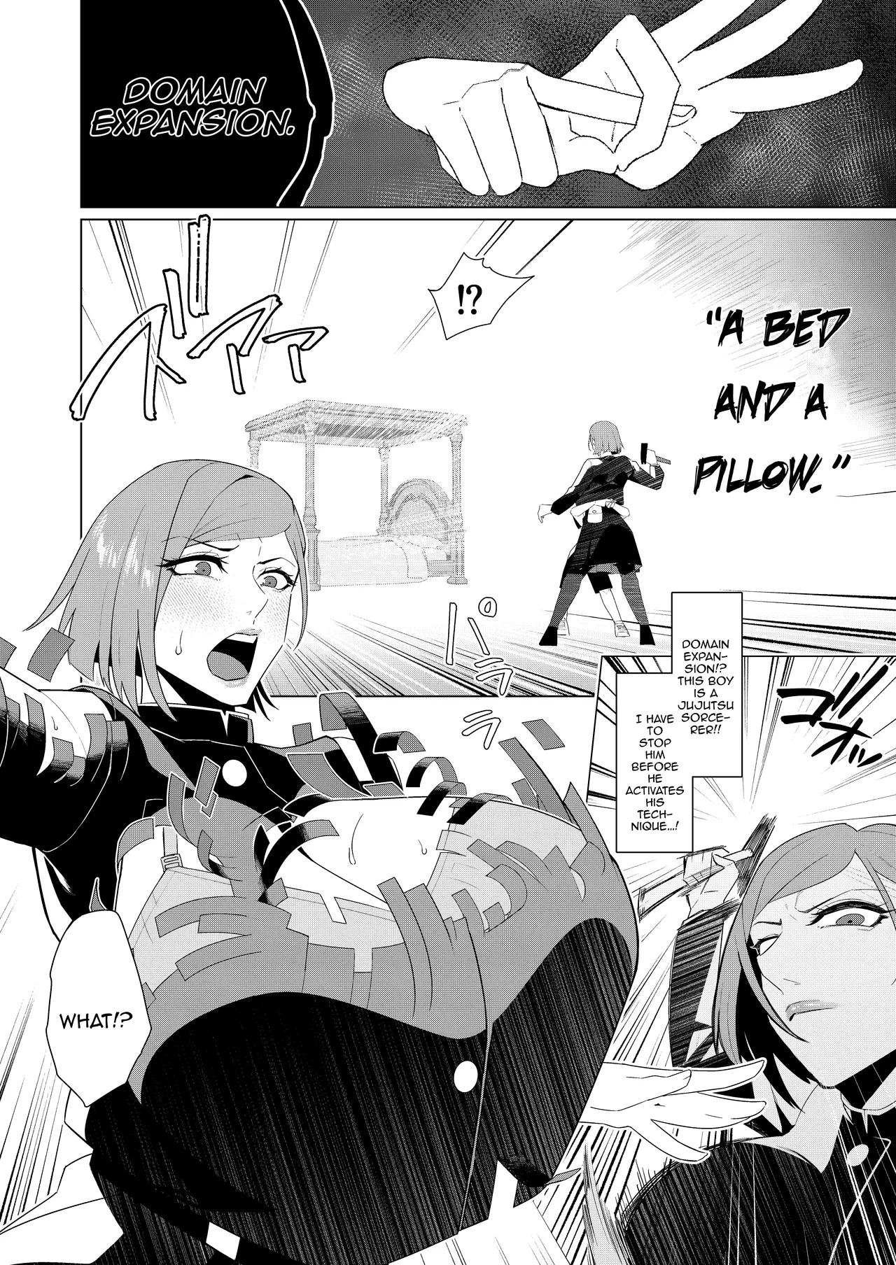 Itte wa Ikenai Ryouiki ni Torawareta Jujutsushi / The Jujutsu Sorcerer Trapped In A Forbidden Territory page 3 full