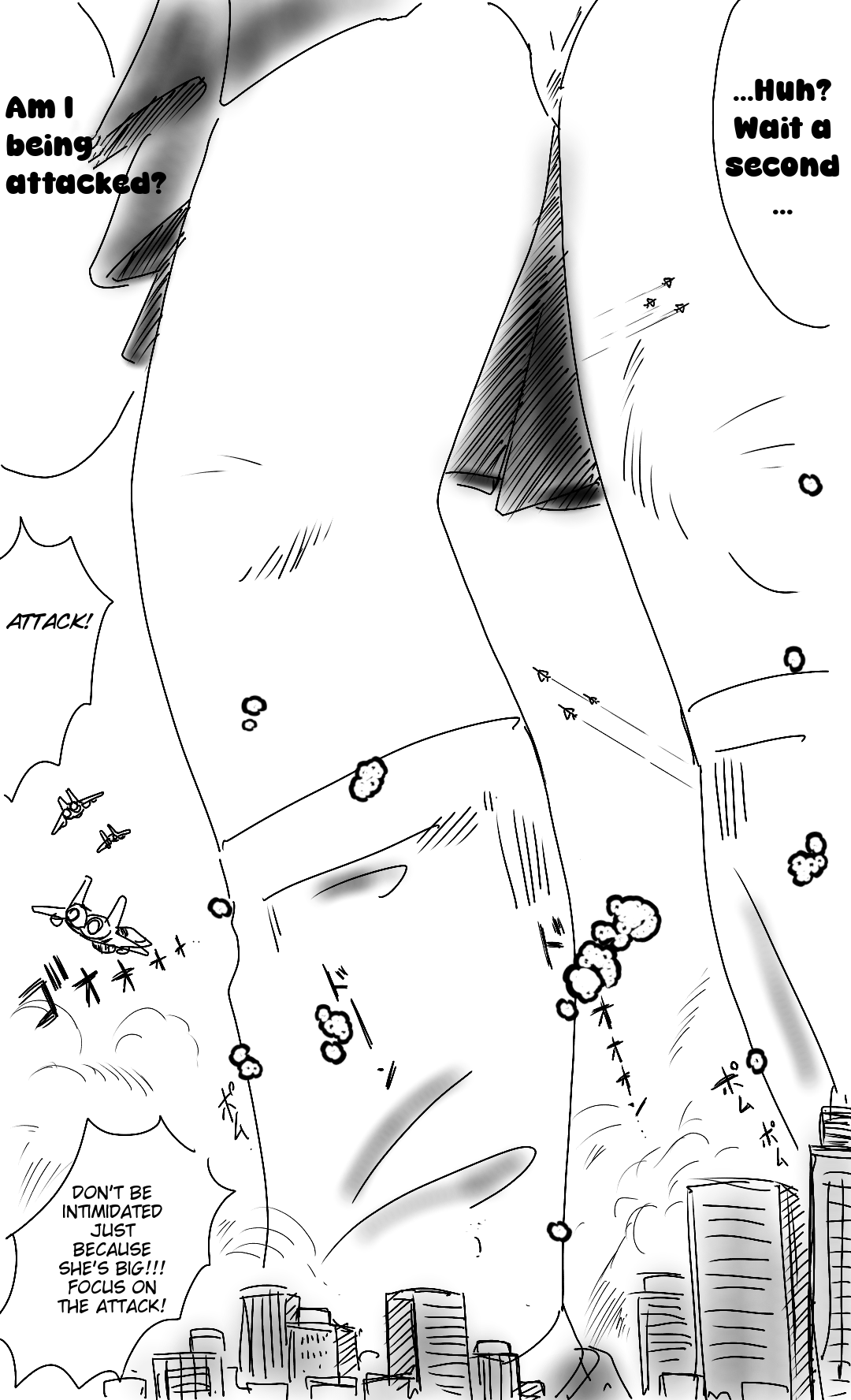 The super-giant high school girl appears again page 4 full