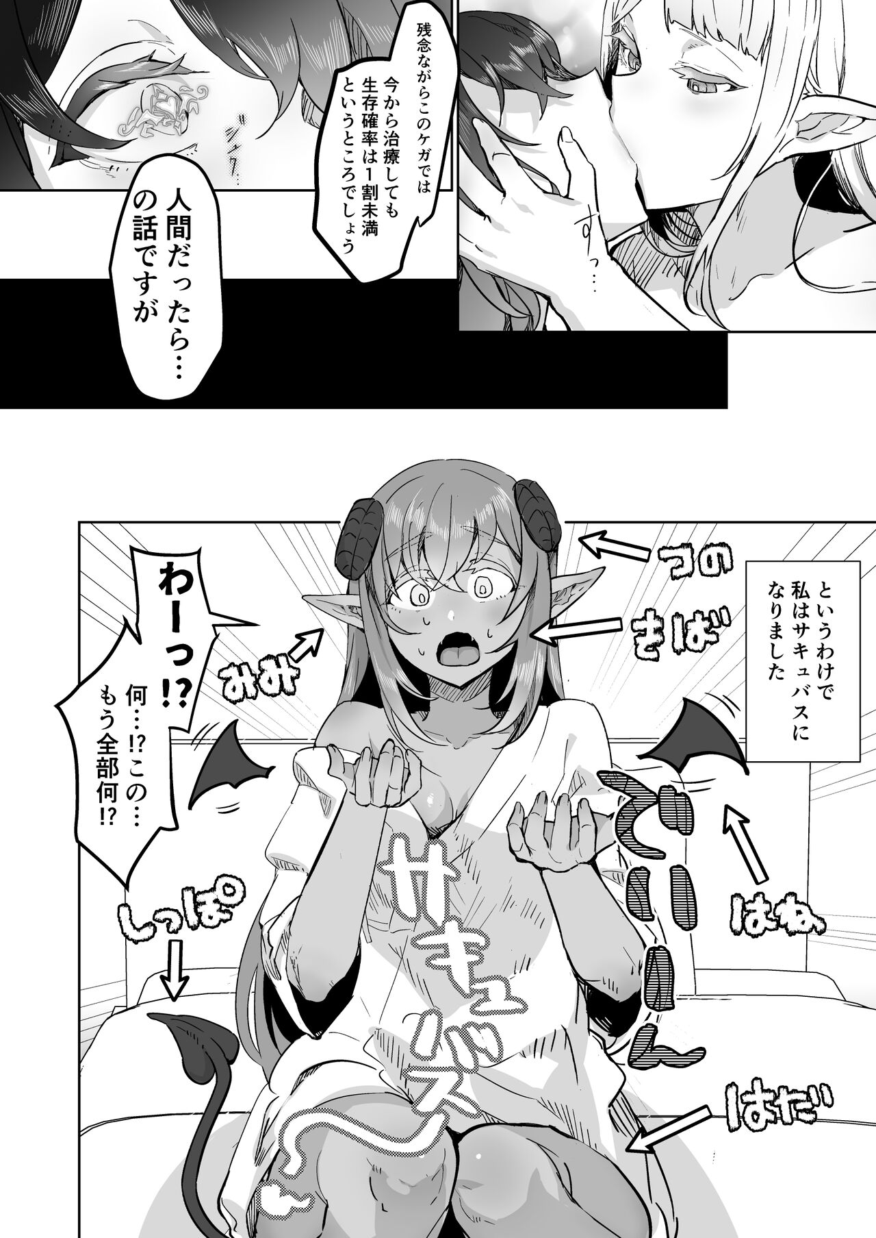 Futanari Chiryo Succubus Clinic 0 ~Succubus Kenshuu Choukyou Hen~ page 6 full