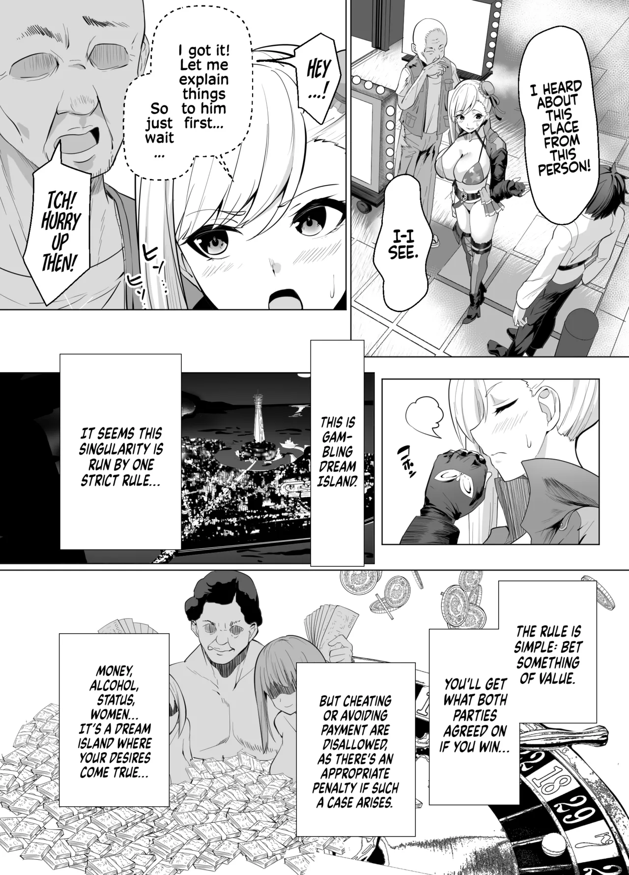 Kyokutou Kenran Tobakutou Dream Island - Miyamoto Musashi Hen | Far East Gorgeous Gambling Dream Island - Miyamoto Musashi Chapter page 7 full