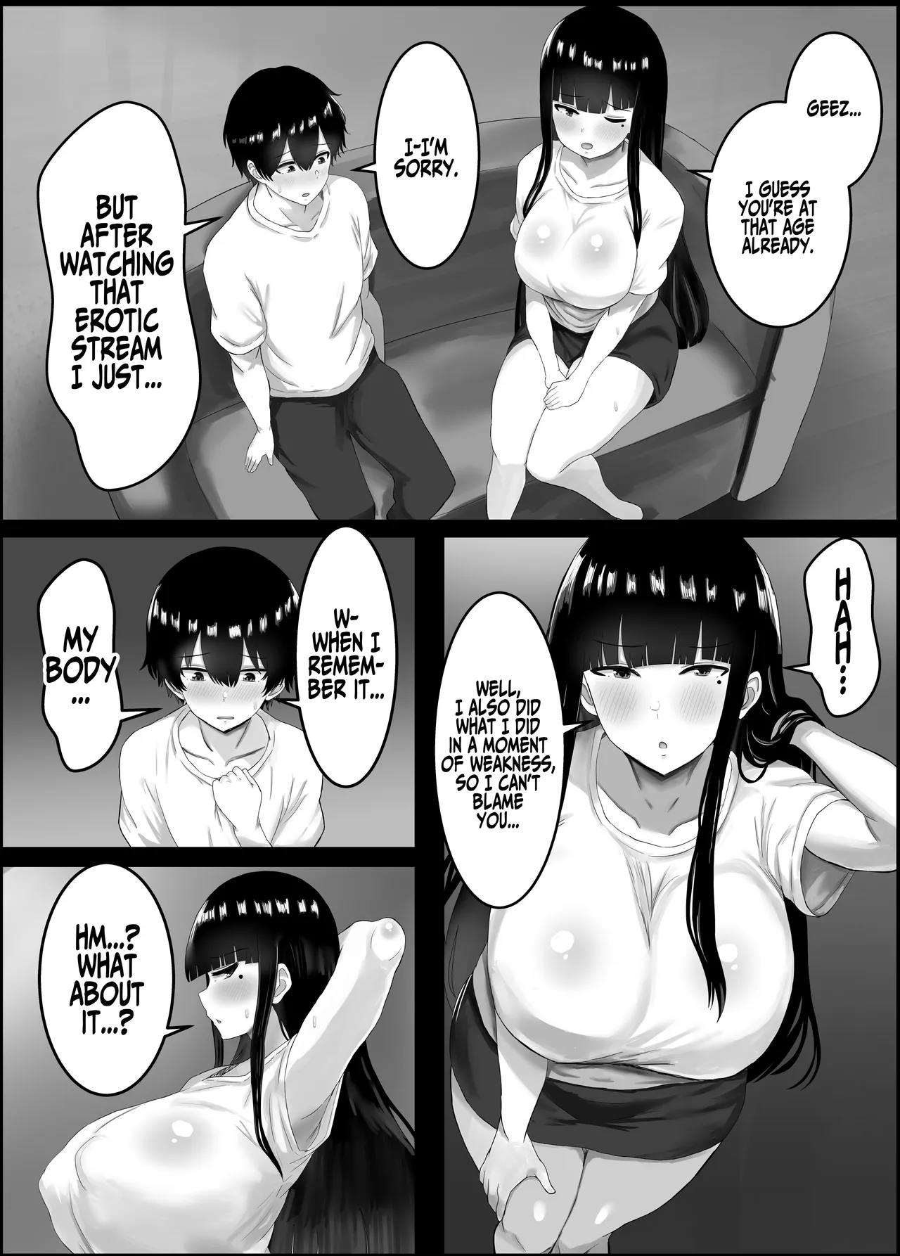 [Hagure Moguri] Boku to Shinyuu no Okaa-san | My Buddy's Mom And Me [English] [Iulius] Hentai - Raw  19