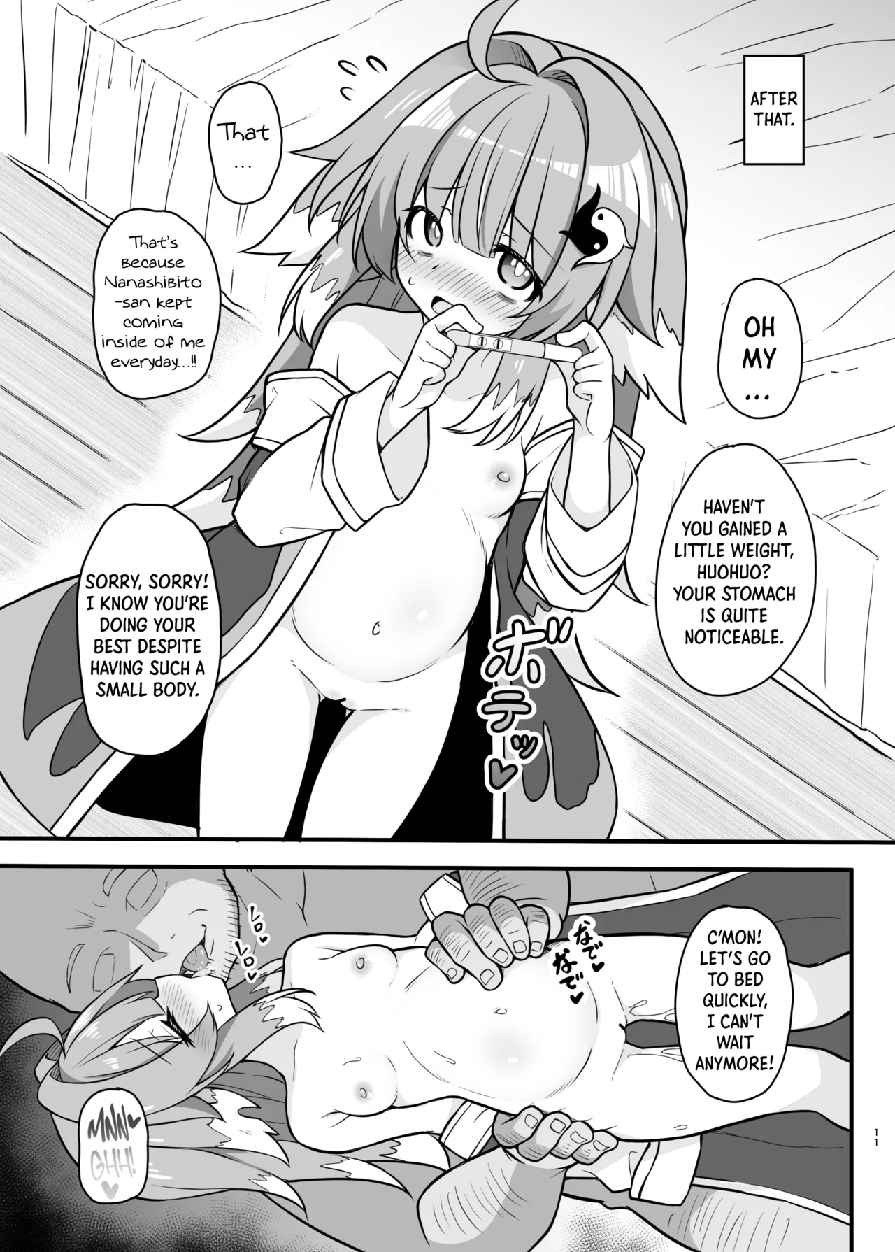 Fofo o Saimin Shite Hanshoku no Unmei o Ayumitai | Hypnotizing Huohuo to Breed for Life page 10 full