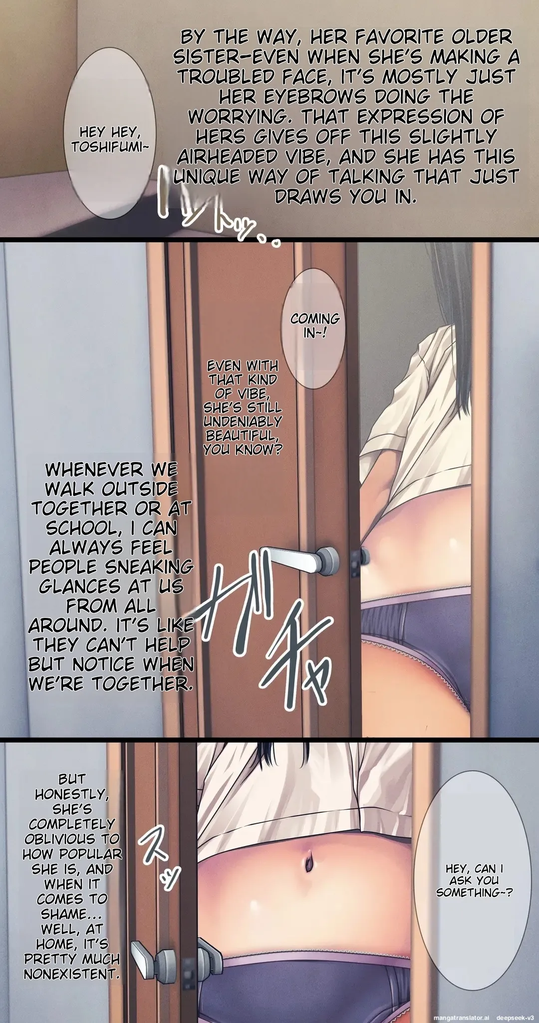 Komarigao na Bijin no Ane o Osotte Yaritai Houdai Yatta Hanashi -Suiminkan- page 6 full