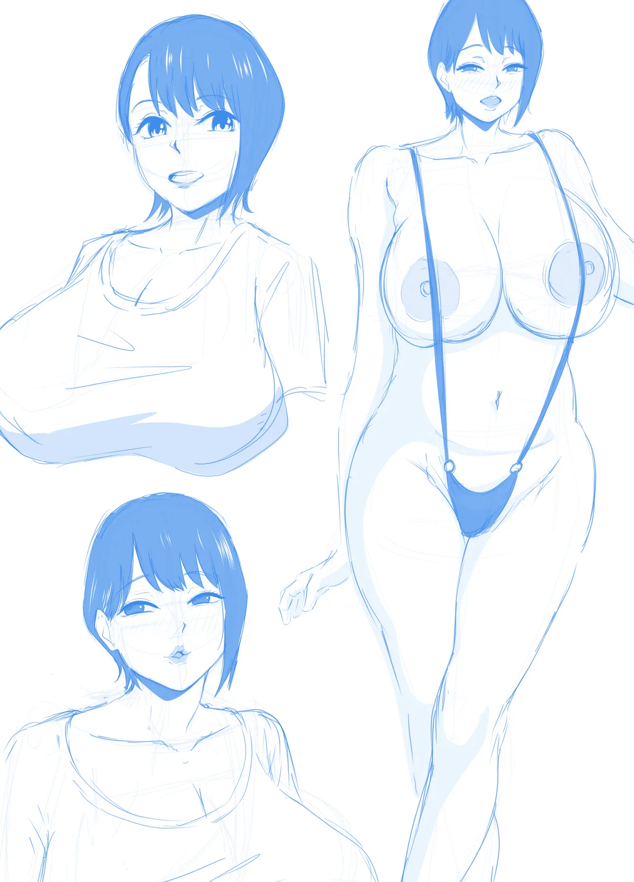 欲求不満なムチムチお母さんが息子の友達と… page 2 full