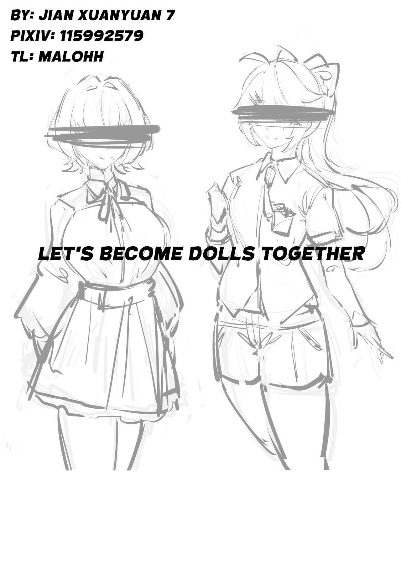 Let's become dolls together page 1 full