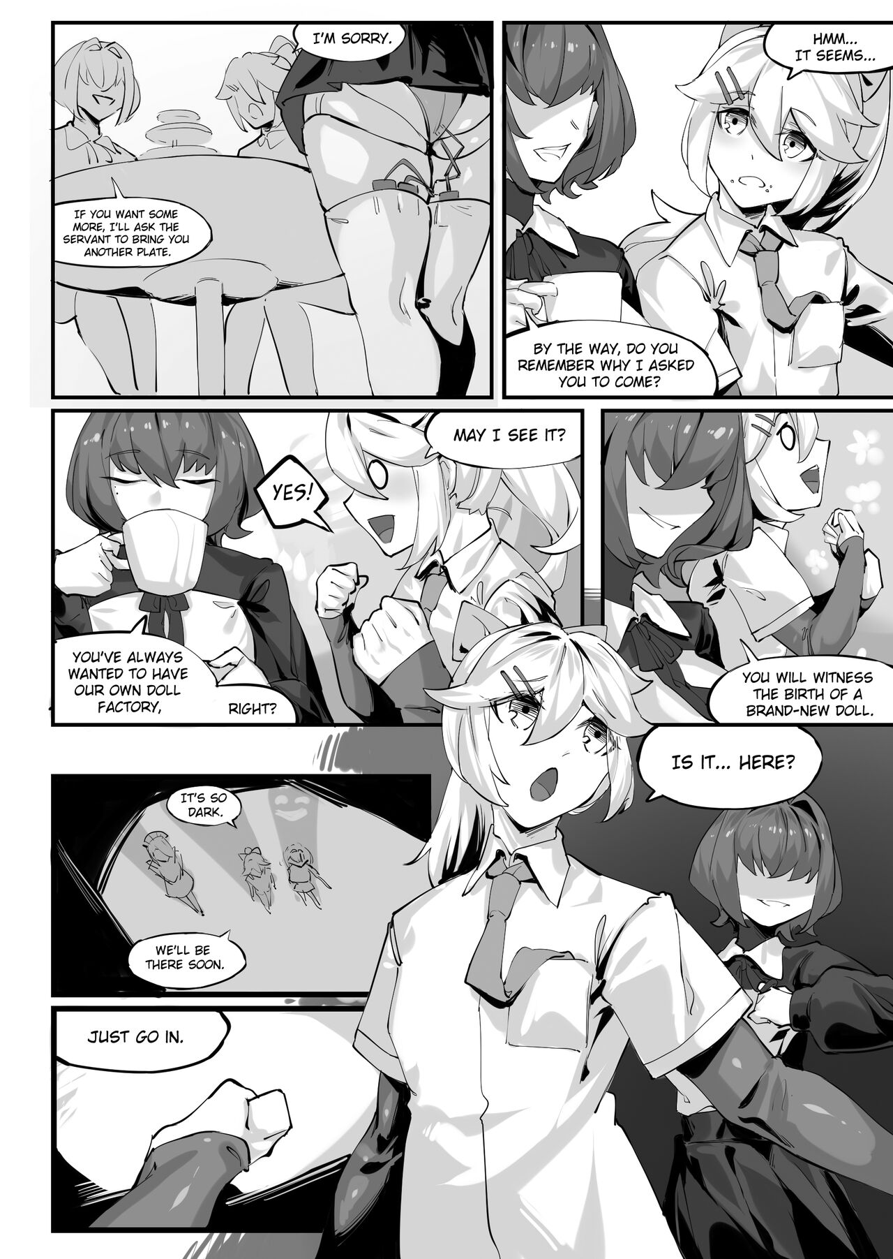 Let's become dolls together page 3 full