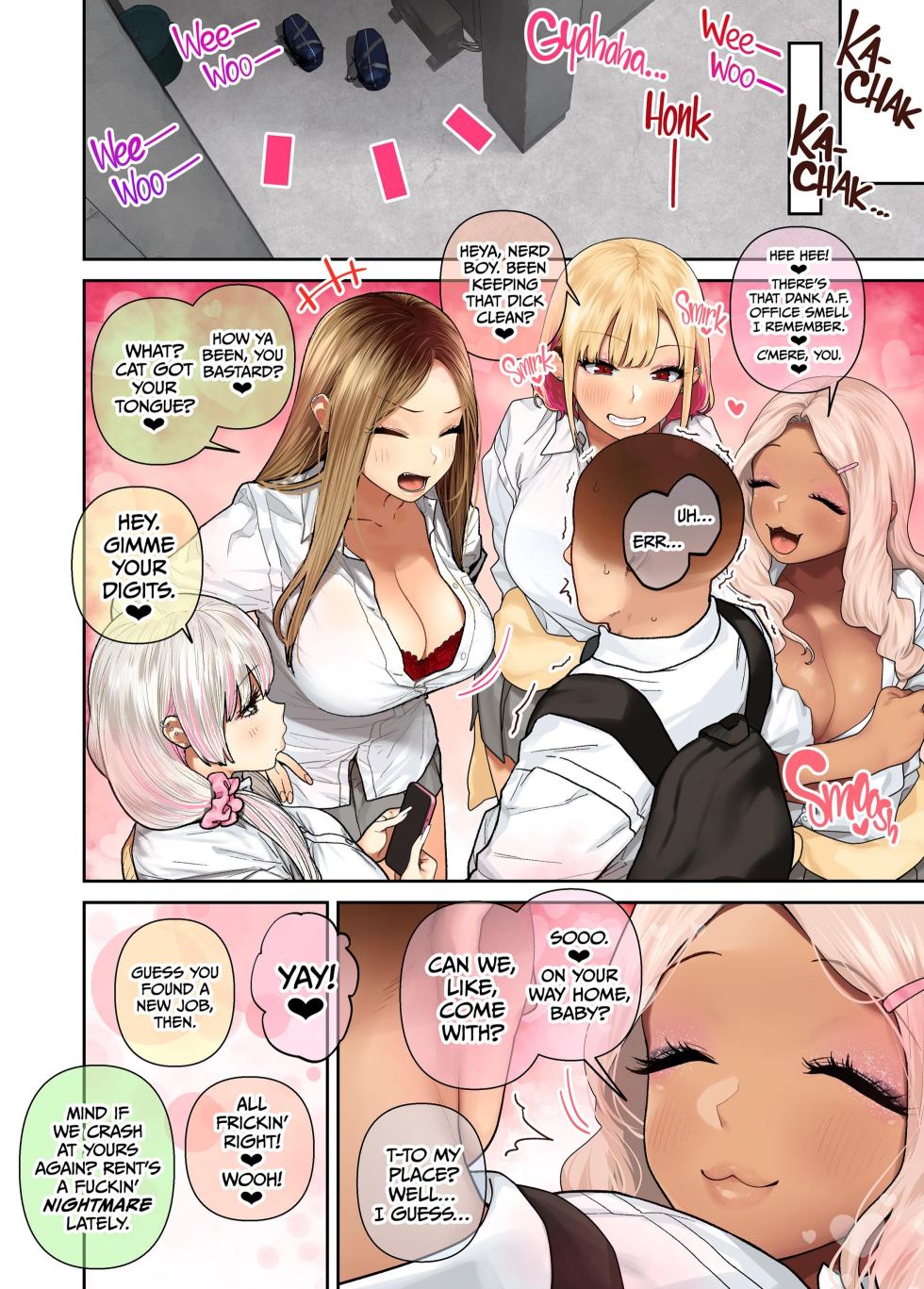 Gyaru Harem Invasion 2 page 3 full