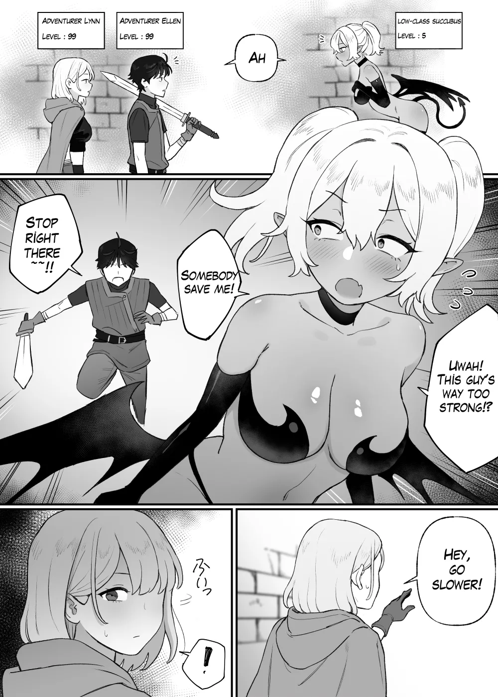 A Slave of a Low-Class Succubus 1-2 page 2 full