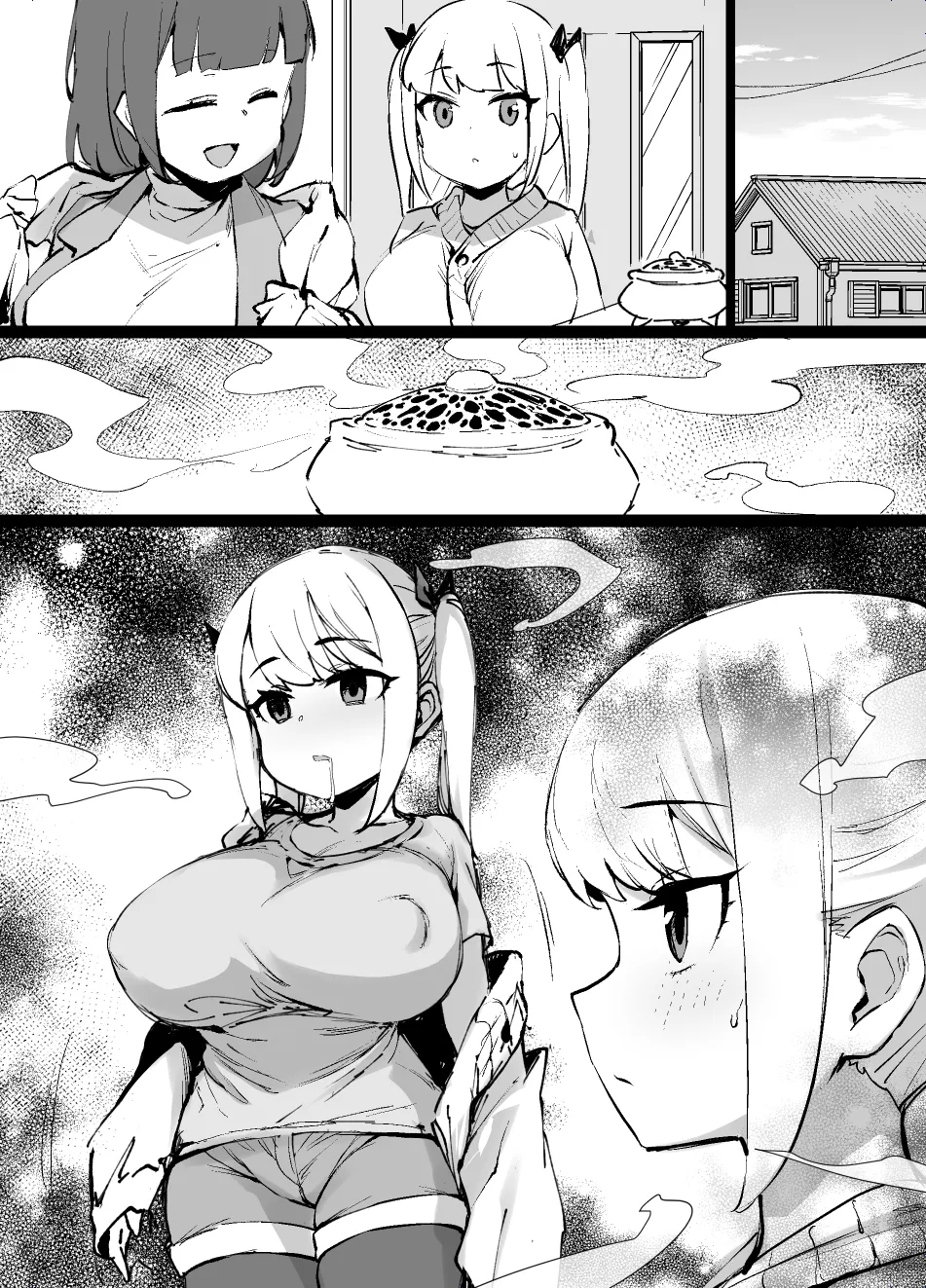 ごちそうに釣られてマゾメスに堕ちる女の子 page 10 full