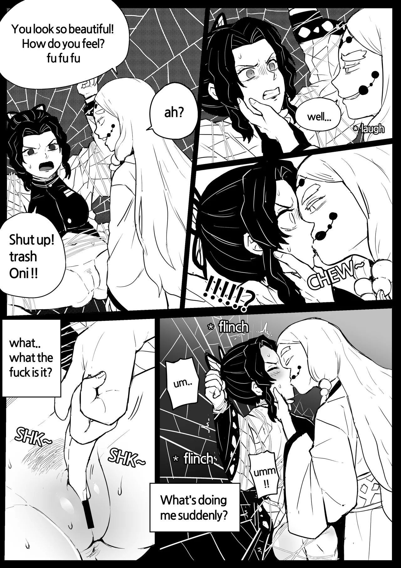 Predation of the spider page 4 full