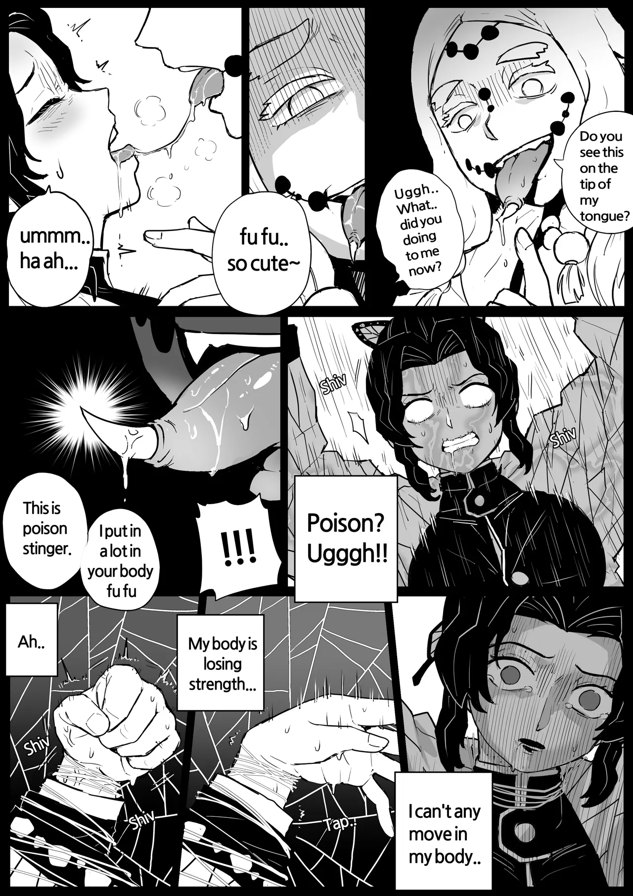 Predation of the spider page 5 full