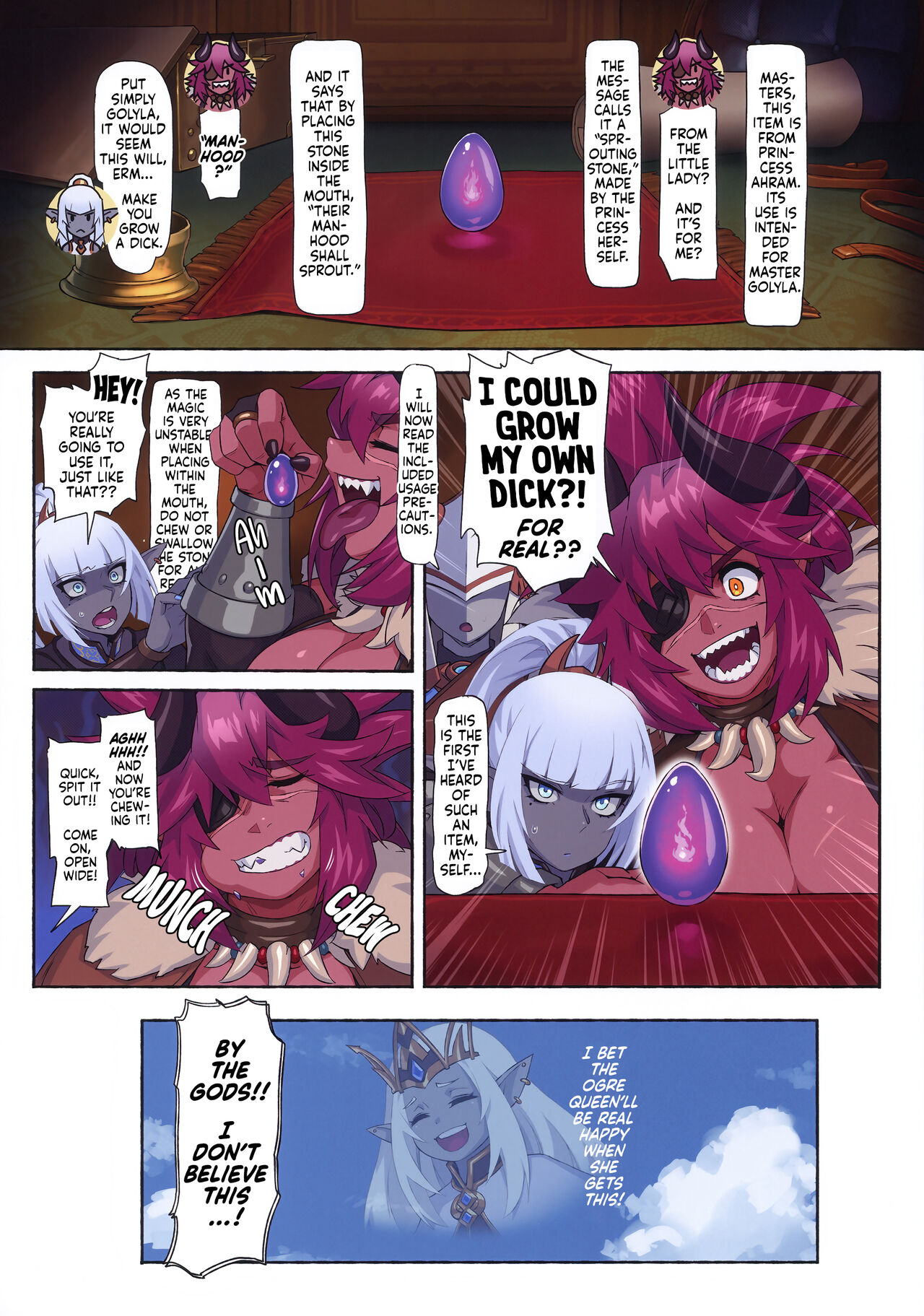 Ogre tai Dark Elf III | Ogre Vs Dark Elf 3 page 3 full