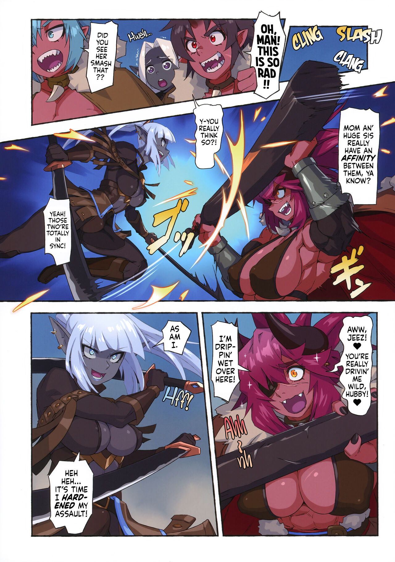 Ogre tai Dark Elf III | Ogre Vs Dark Elf 3 page 8 full
