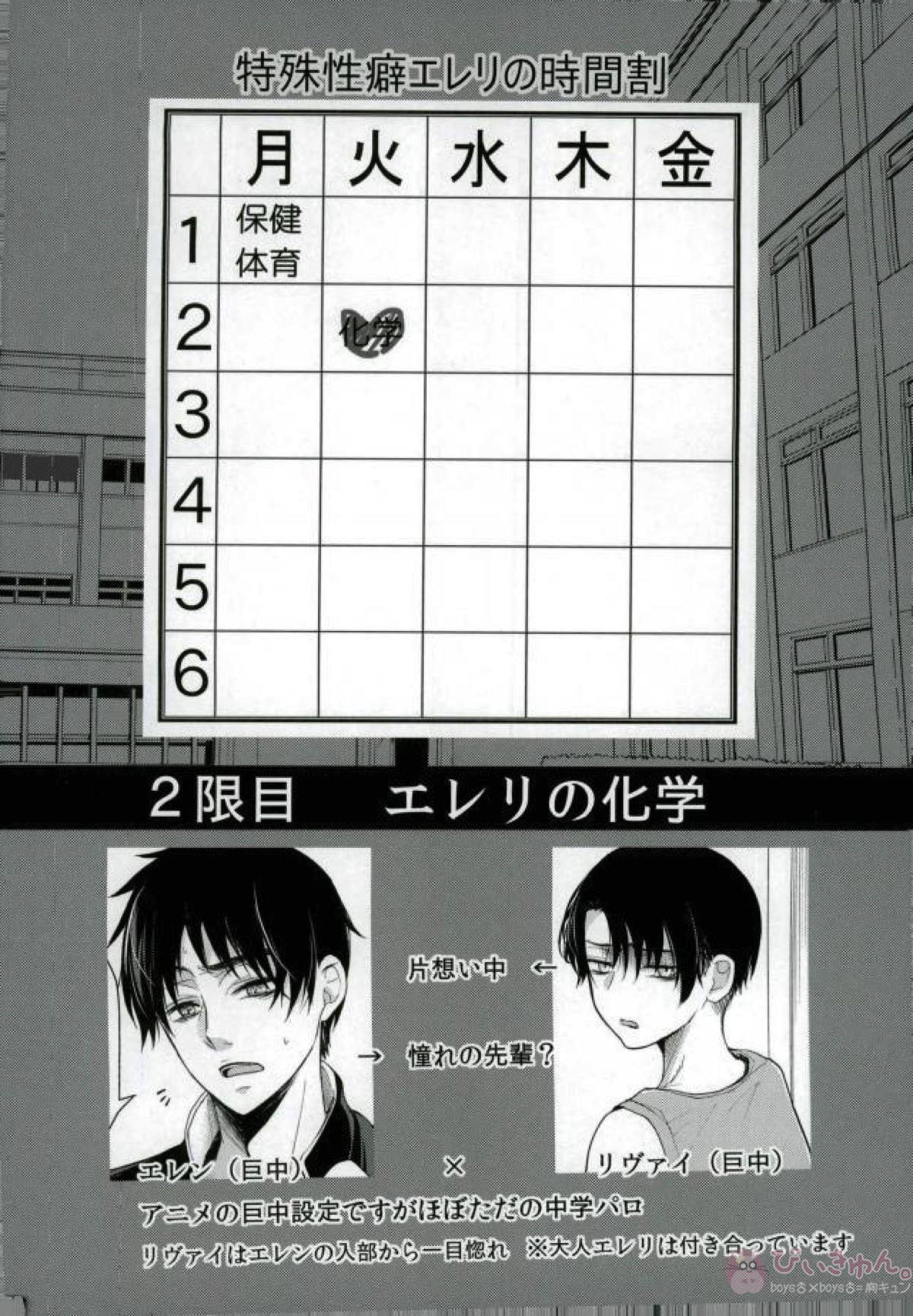 ErenLevi no Kagaku page 3 full