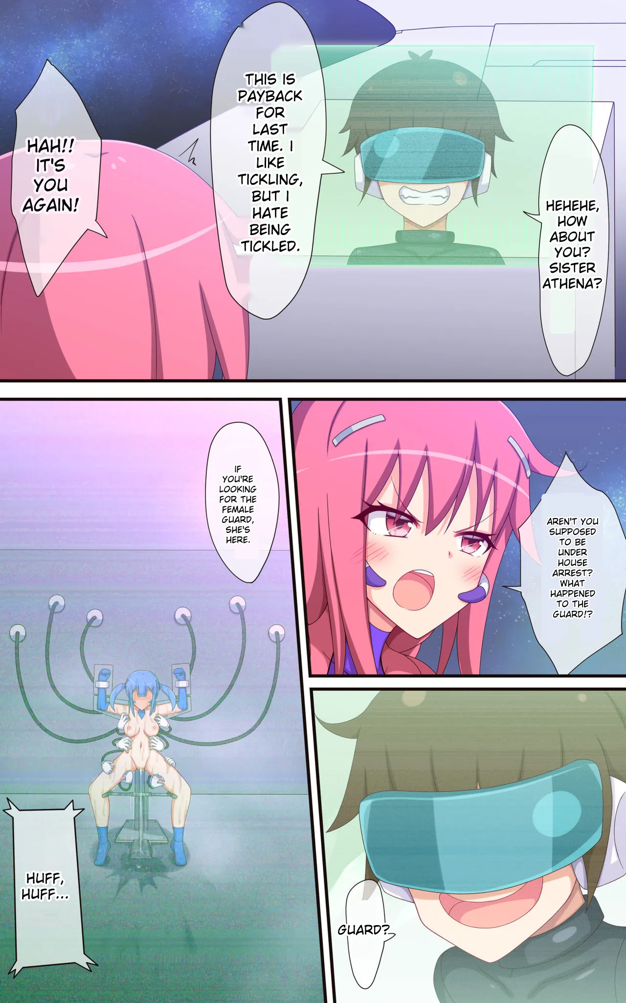 Kusuguri Robokan Comic: Hacker Boy Strikes Back page 10 full