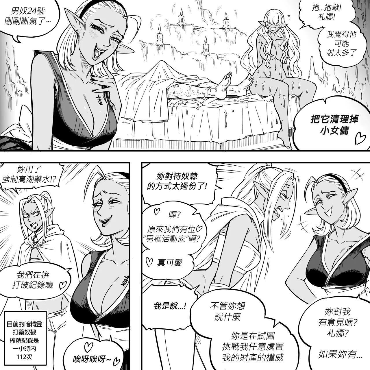 Baalbuddy 「我的暗精靈繼姐不肯放過我」第二章 繁體中文精翻 page 5 full