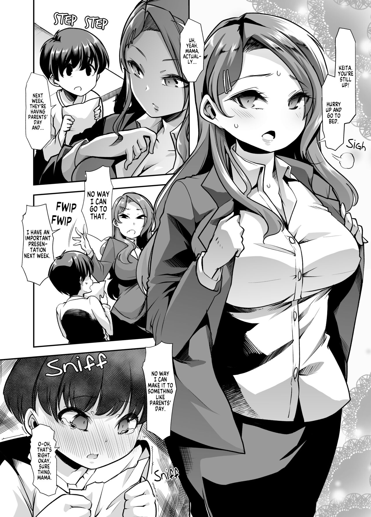 Ecchi Ecchi Reverse! Ethics Reverse Mama 1 page 3 full