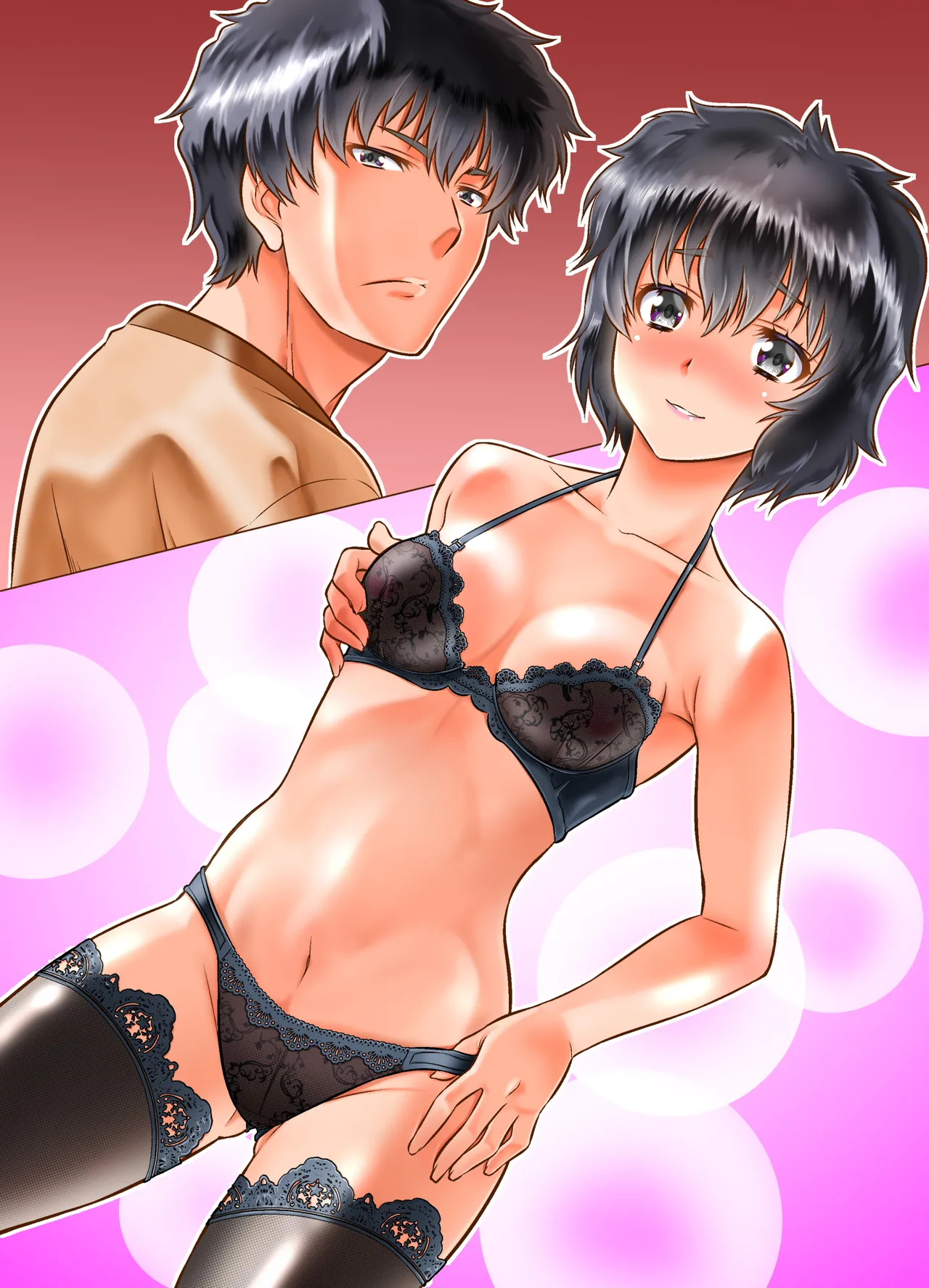 性転換した後輩とガキになった俺 page 6 full