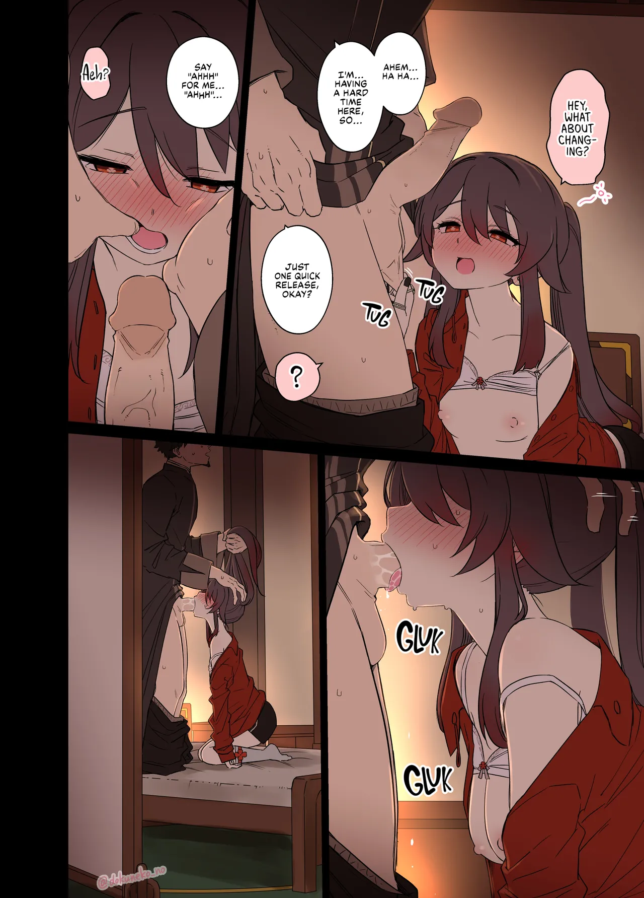 Kurumi ni Warui Koto o suru no Hanashi  | Hu Tao Has a Very Bad Night page 9 full