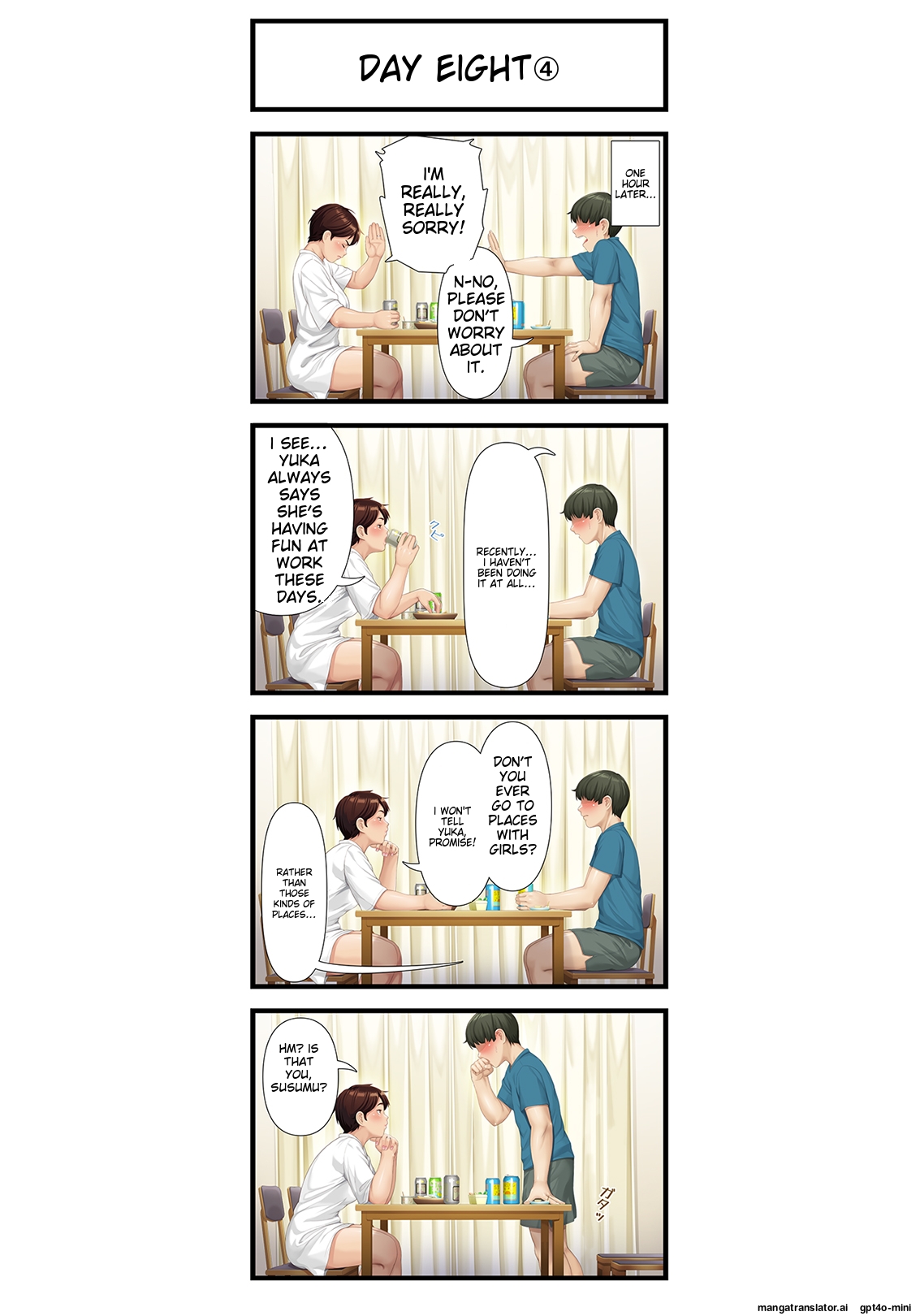 Eight Days With My Wife's Mother | Youka-go Tsuma no Haha o Daku page 8 full