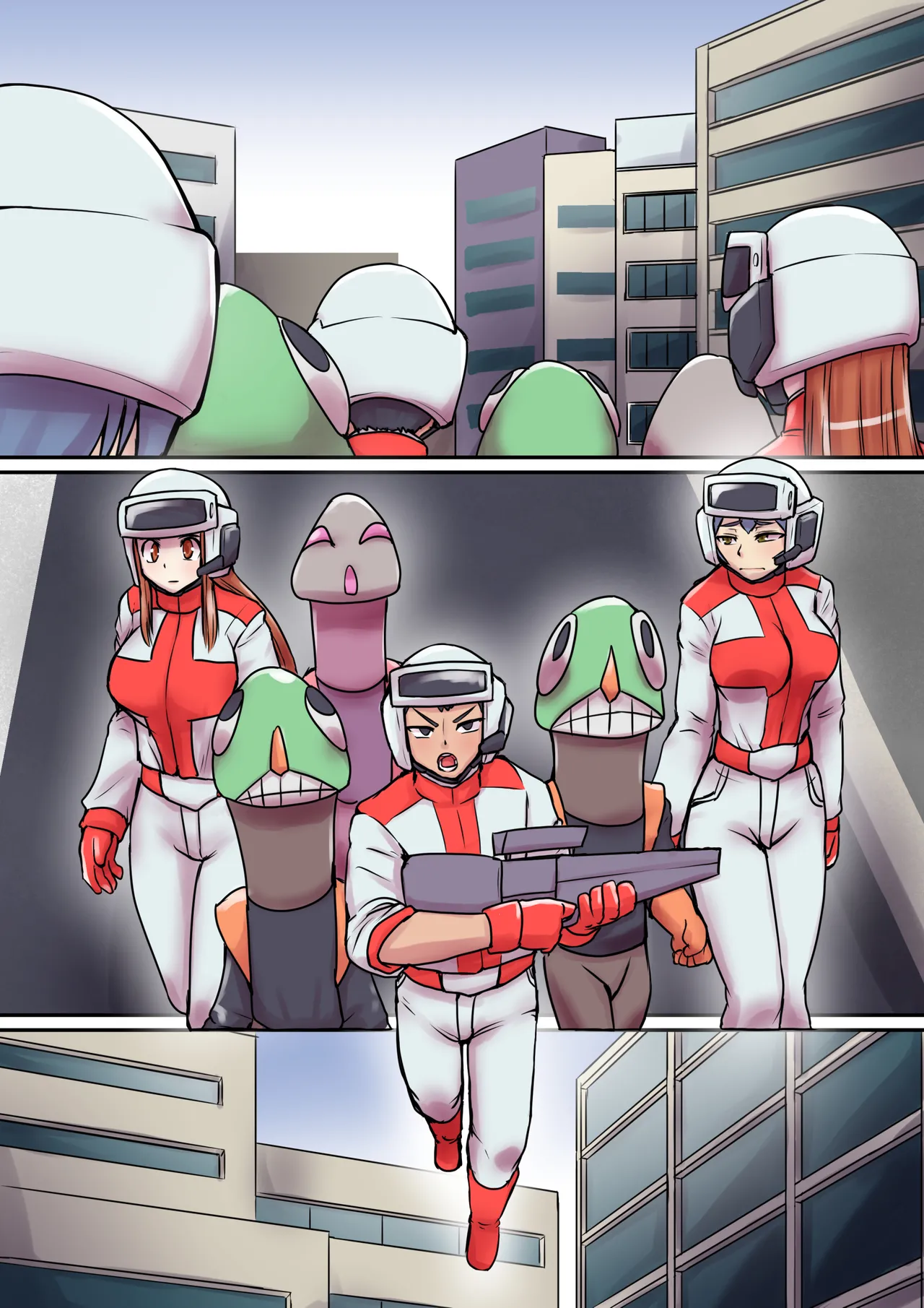 Tokusatsu Heroine Series - Rusty Comet Ch. 6  ontex page 2 full