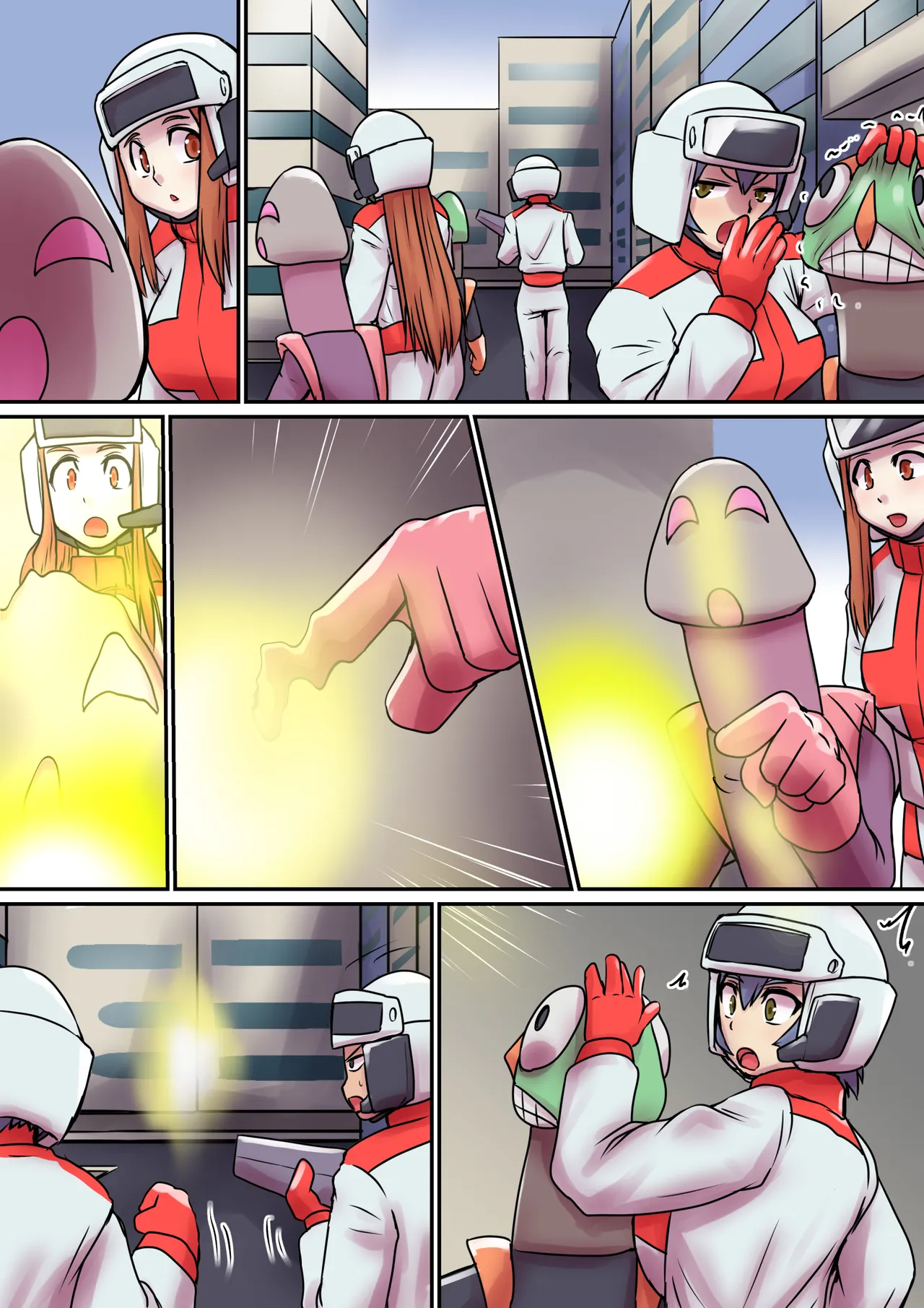 Tokusatsu Heroine Series - Rusty Comet Ch. 6  ontex page 3 full