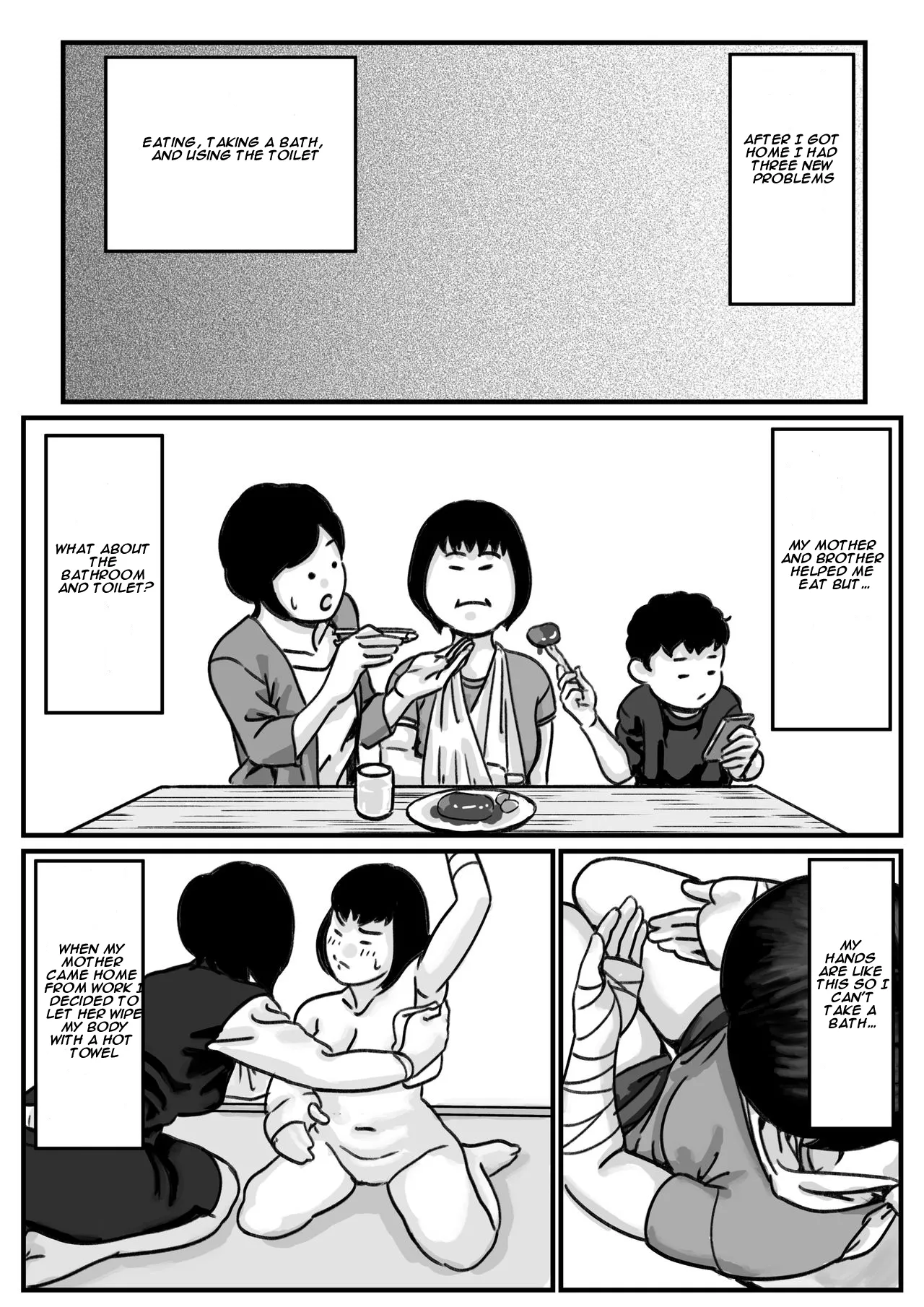 When I lost the use of both of my arms my brother started getting carried away Part 1 page 4 full