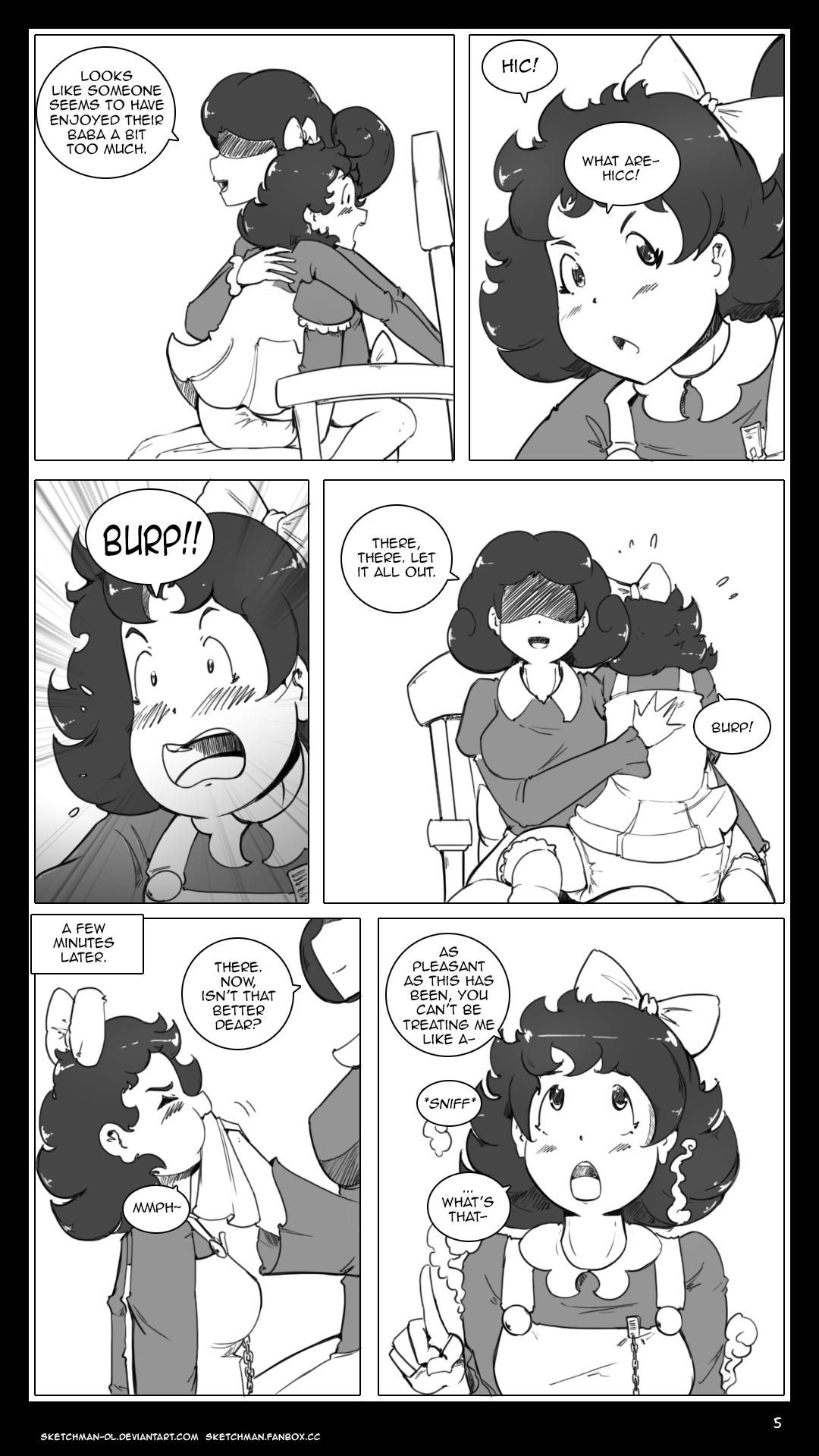 Sketchman new comic page 5 full