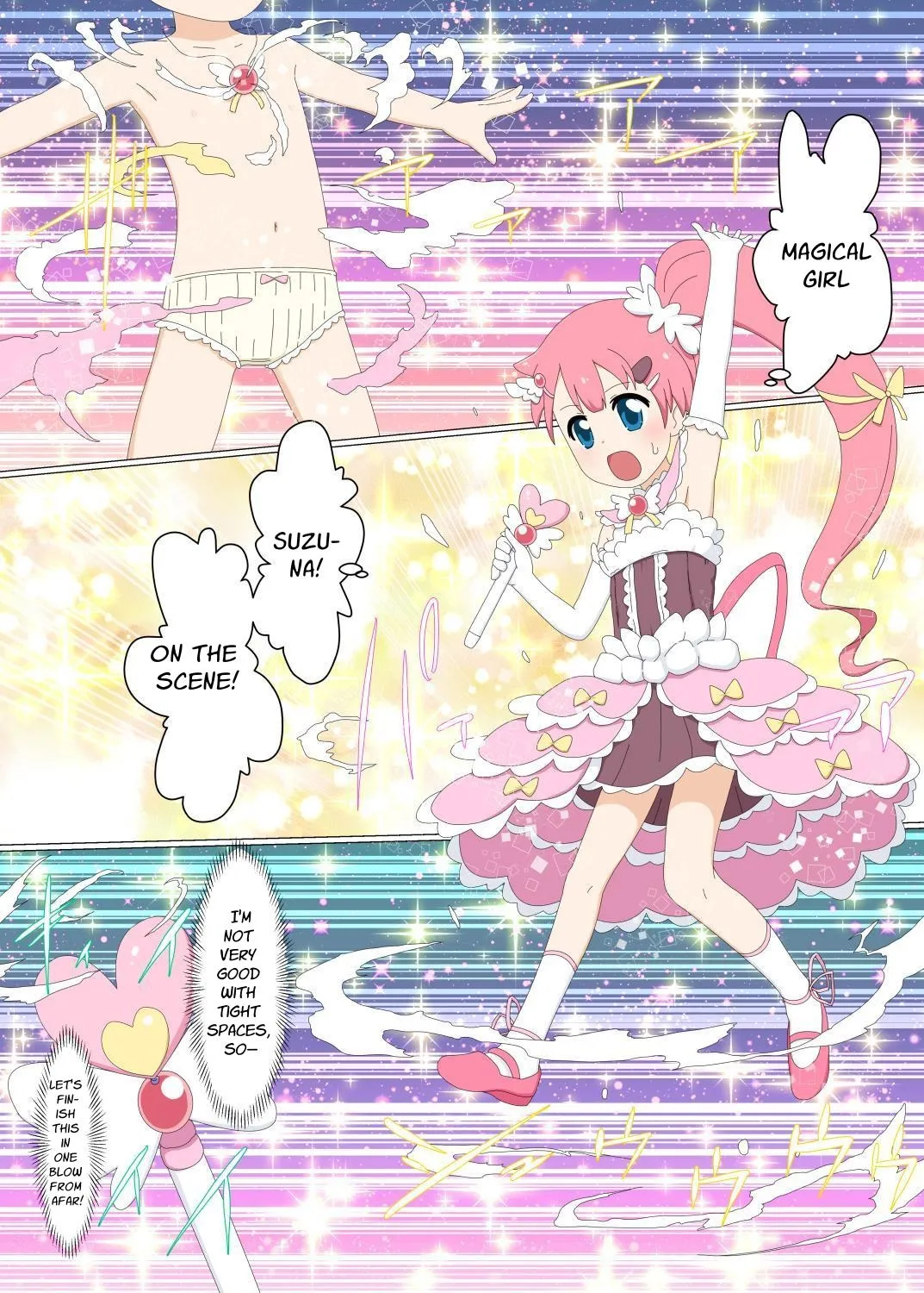 Shoshinsha Mahou Shoujo Suzuna 1 | Newbie Magical Girl Suzuna 1 page 3 full