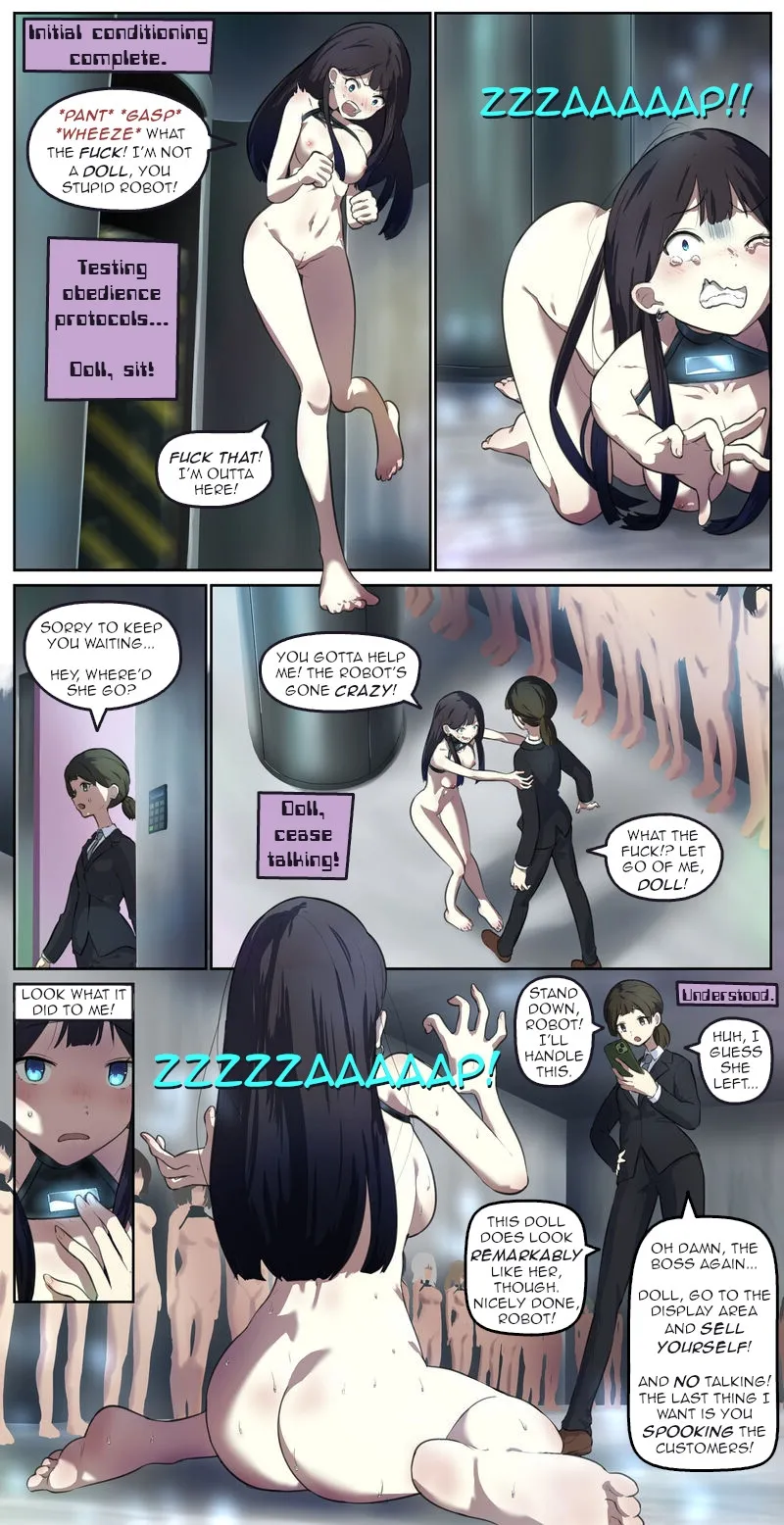 I saw a love doll store in town, so I went in… 【Translated by kochakaden】 page 3 full