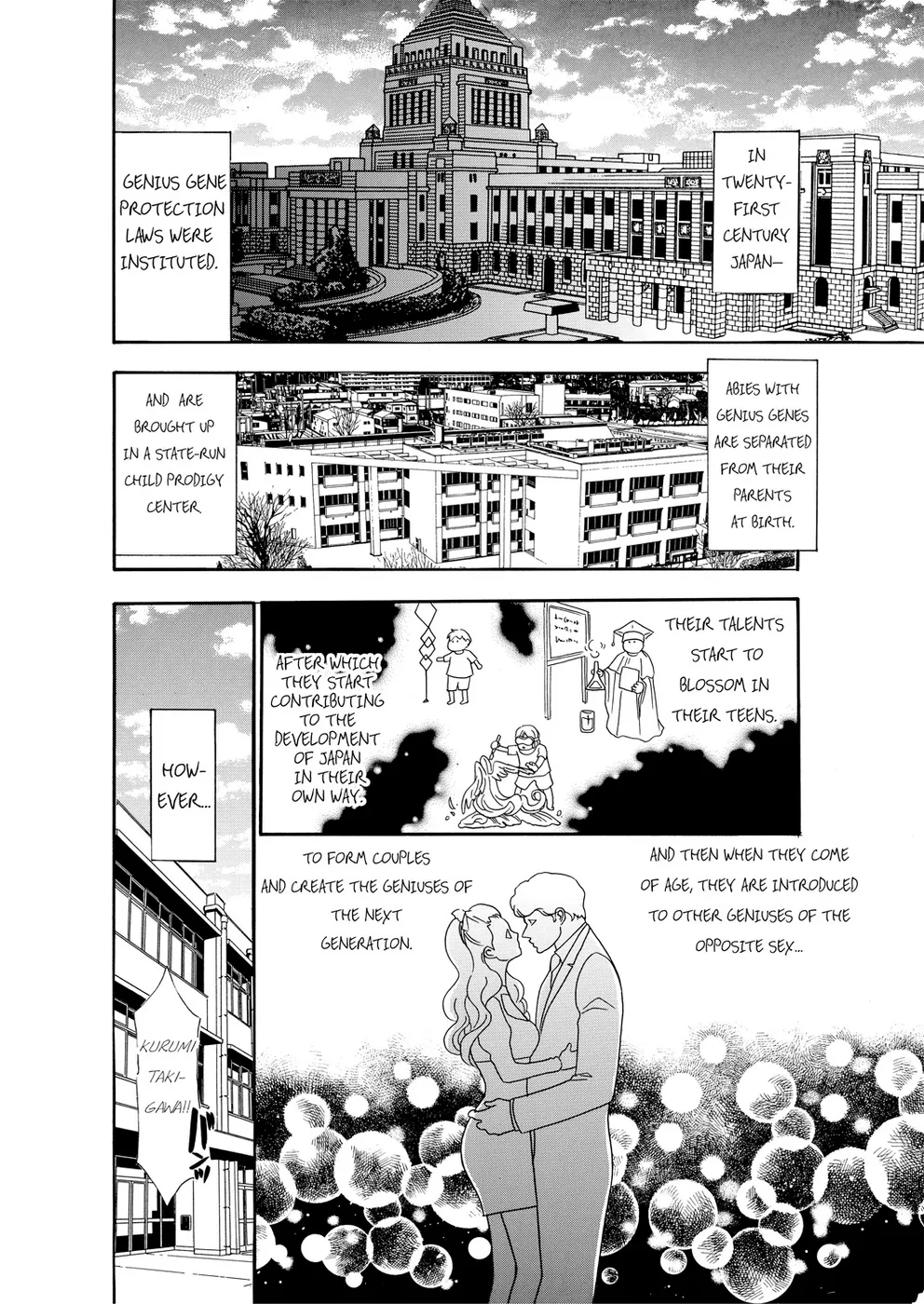 Kyousei § Idenshi Kouhai - Tensai no Kodane wo Harame! | Genetic Potential Chapters 1-4 page 4 full