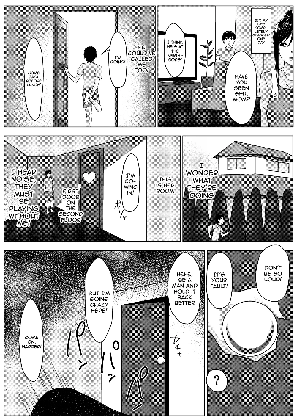 Zutto Akogare datta Tonari no Ie no Onee-chan ga Otouto to Yatteta | The Older Girl Next Door Whom I Had Feelings For Was Fucking My Little Brother page 4 full