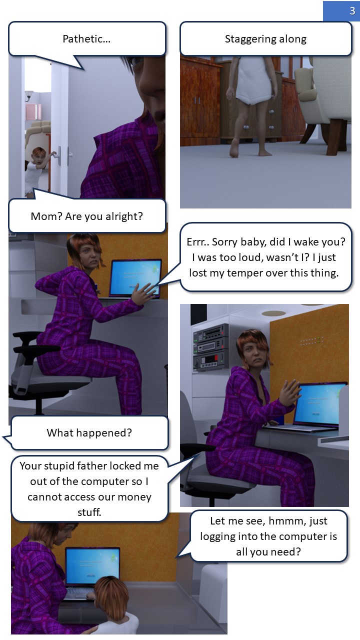 Loving Son - Chapter 02 - How Do I ... + Outtake 3 - When is too much ... page 3 full