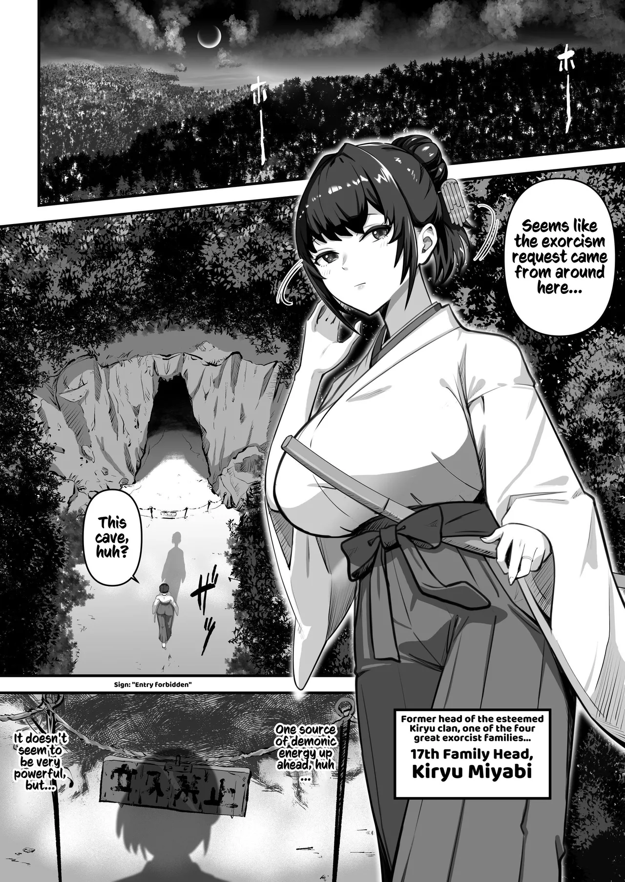 There’s No Way a Married Exorcist Would Be Bested by Some Tentacles page 4 full