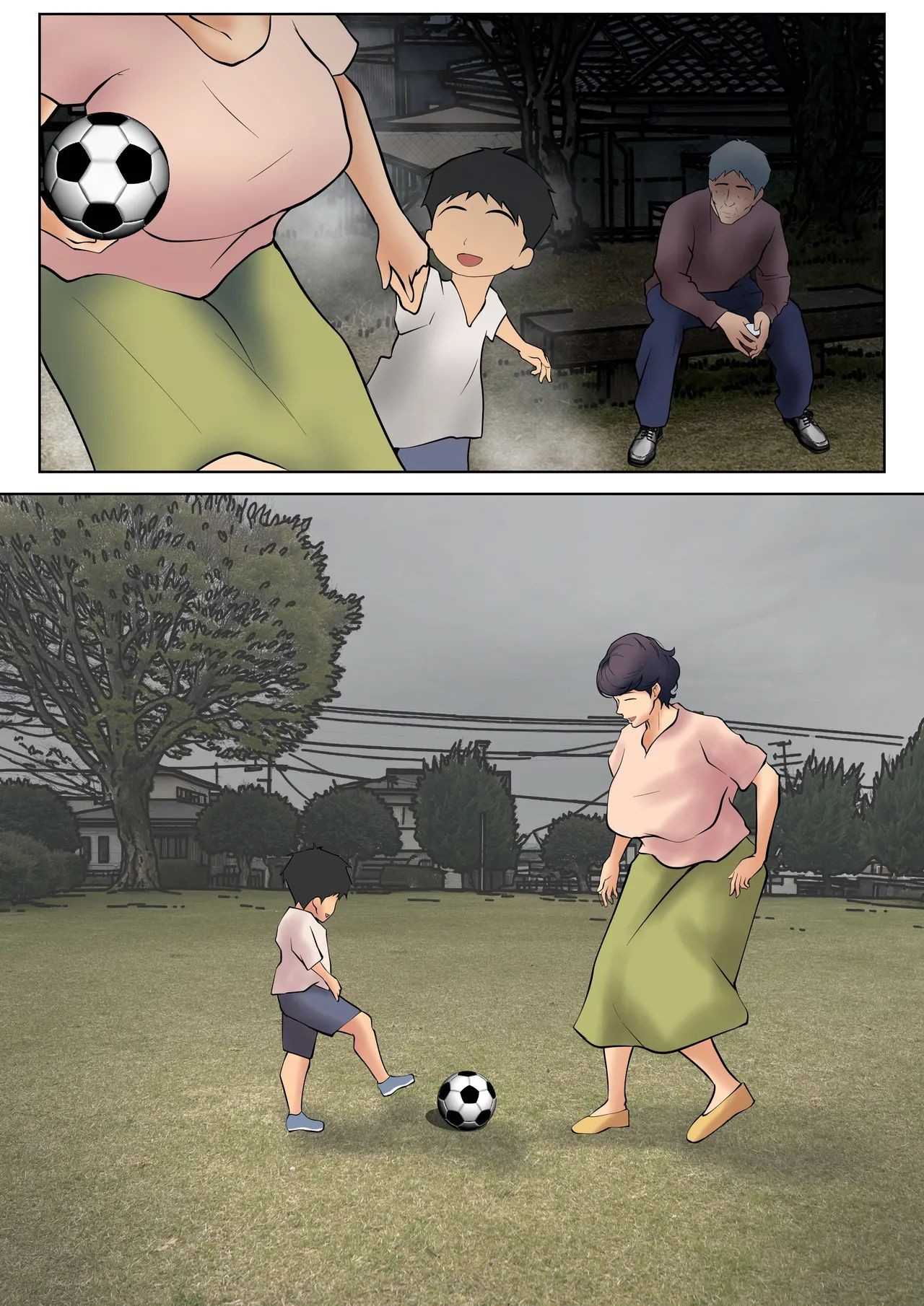 Shikatanaku Kaa-chan to Sex Shimasu 2 - I Have No Choice But to Have Sex with My Mother 2 page 5 full