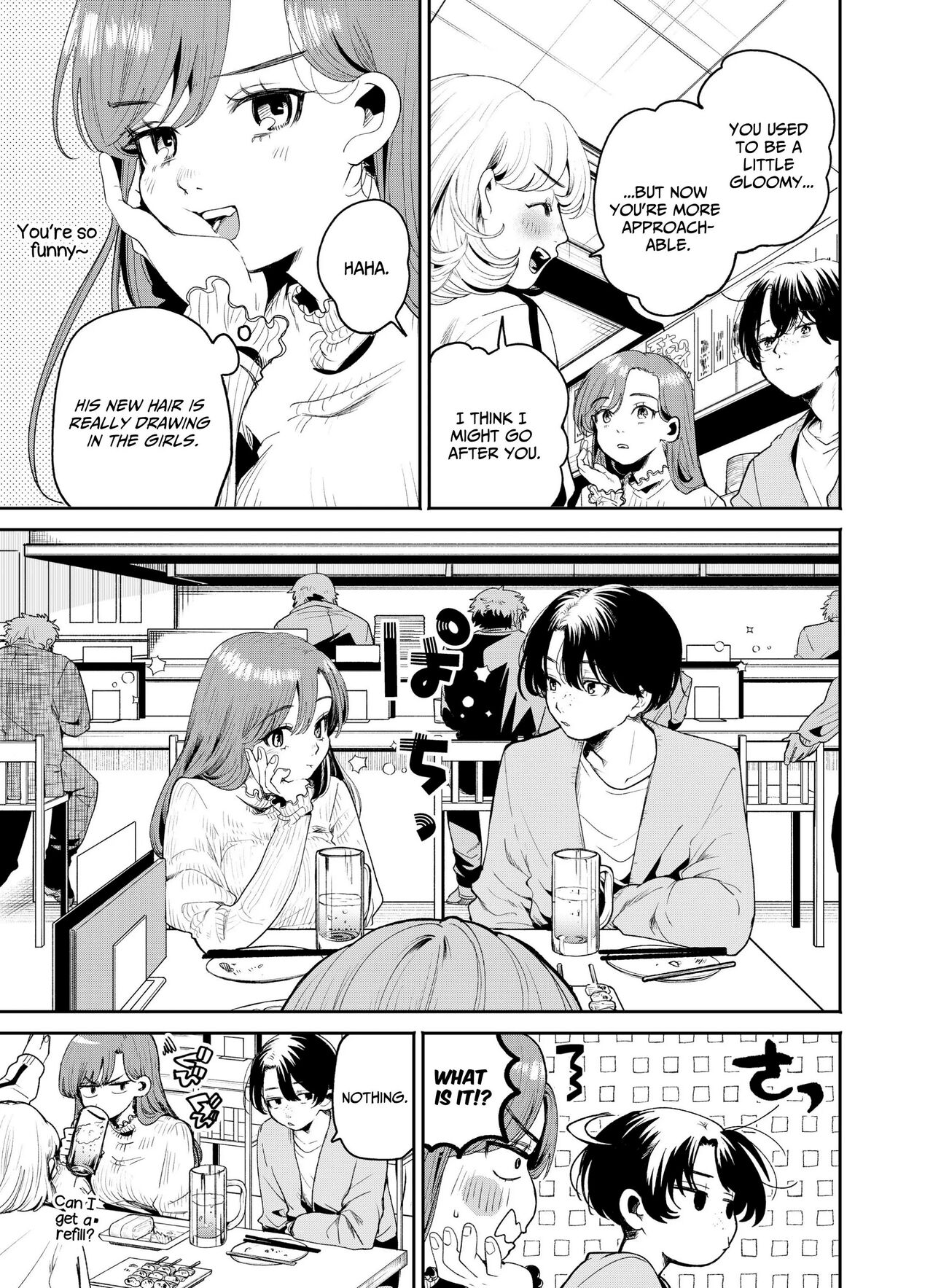 Boku to Mitosaka wa, Kyou dake Shinyuu ja Nai｜Just This Evening, We Are Not Best Friends page 7 full