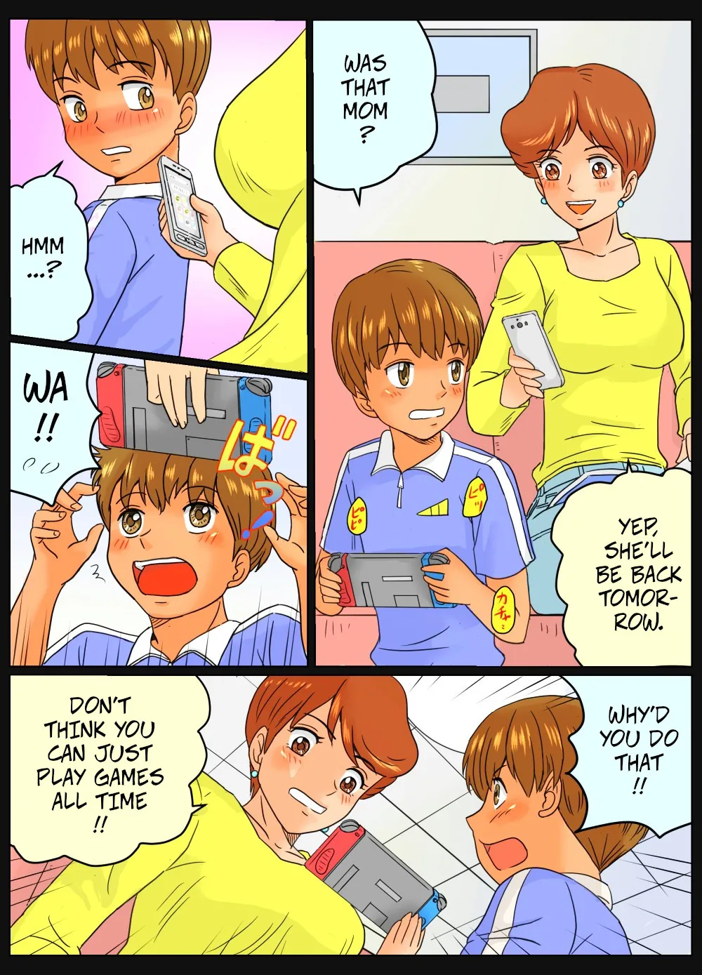 Tomomi-san  and Sho-chan ~Aunt and Nephew page 4 full