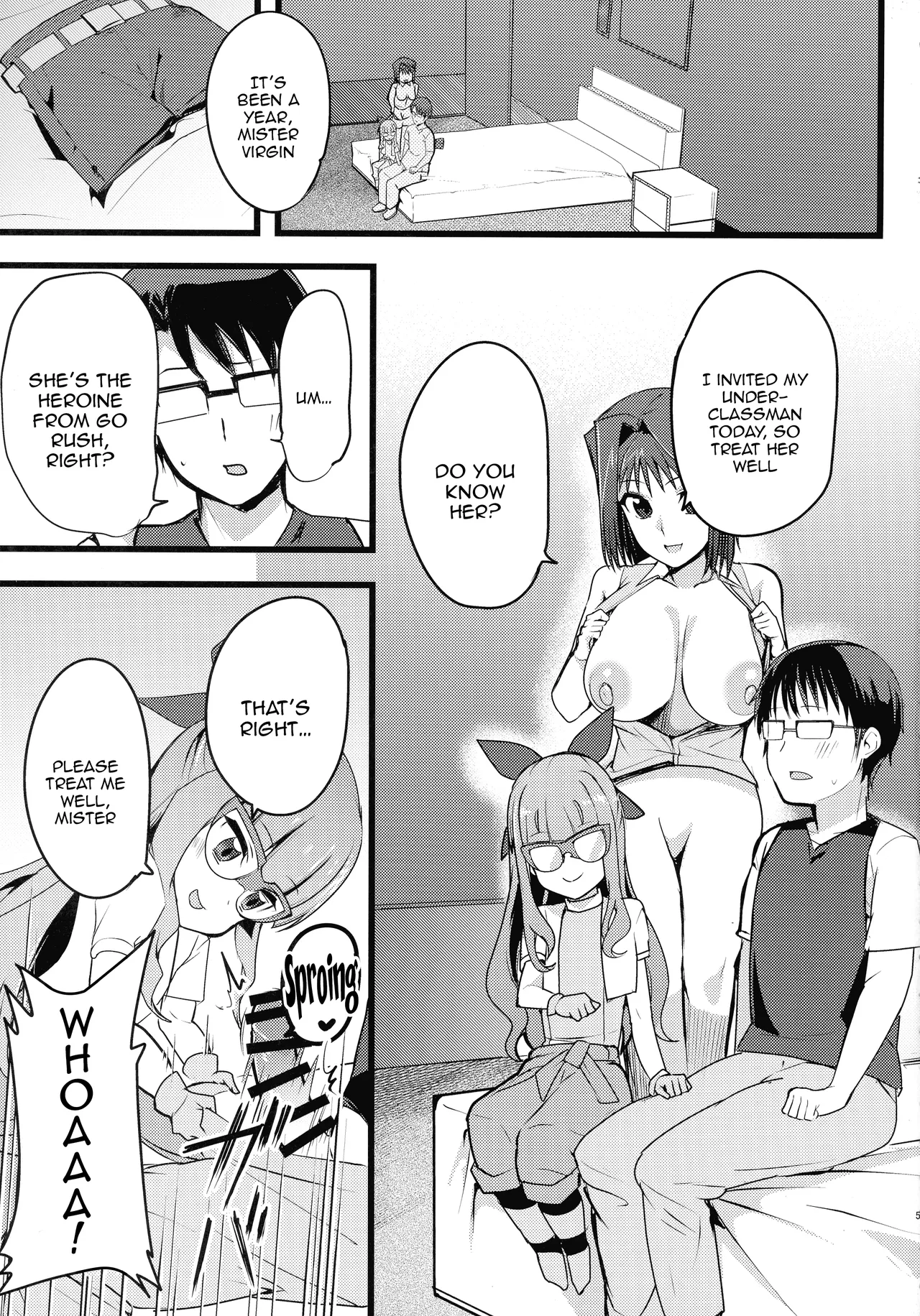 Anzu to Yuamu no na ma kettou / Raw Duel With Tea and Yuamu page 5 full