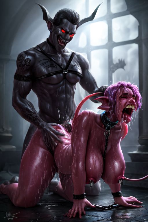 malificarum, Demons, bdsm, extreme, ahegao page 1 full