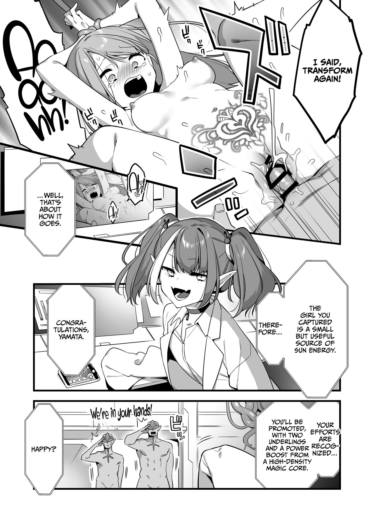 Aku no Tesaki ni Natta node. ~Mahou Shoujo o Ryoujoku Shimasu~ 2 page 5 full