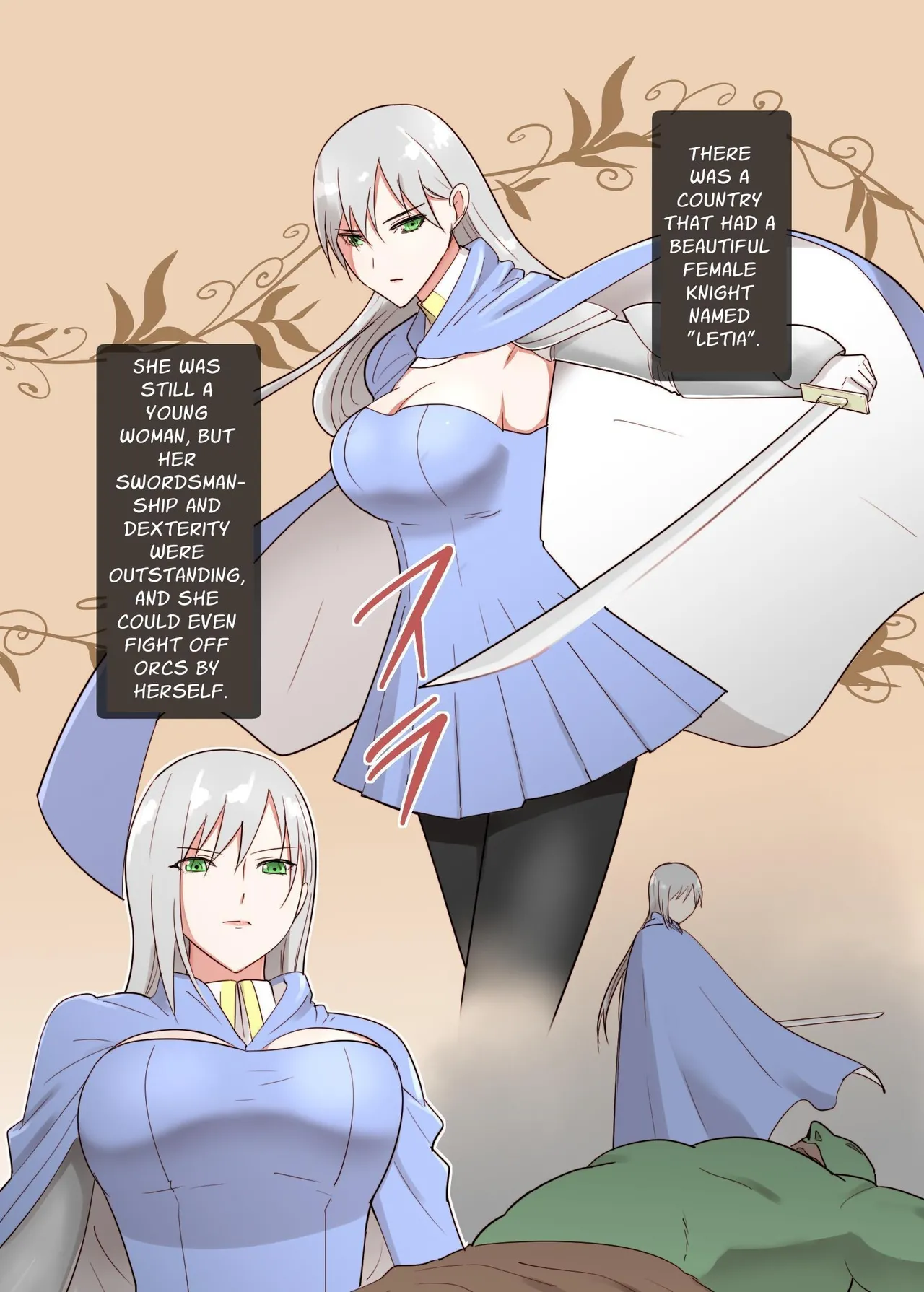 Onna Kishi no Himitsu | The Secret of a Knightess page 3 full