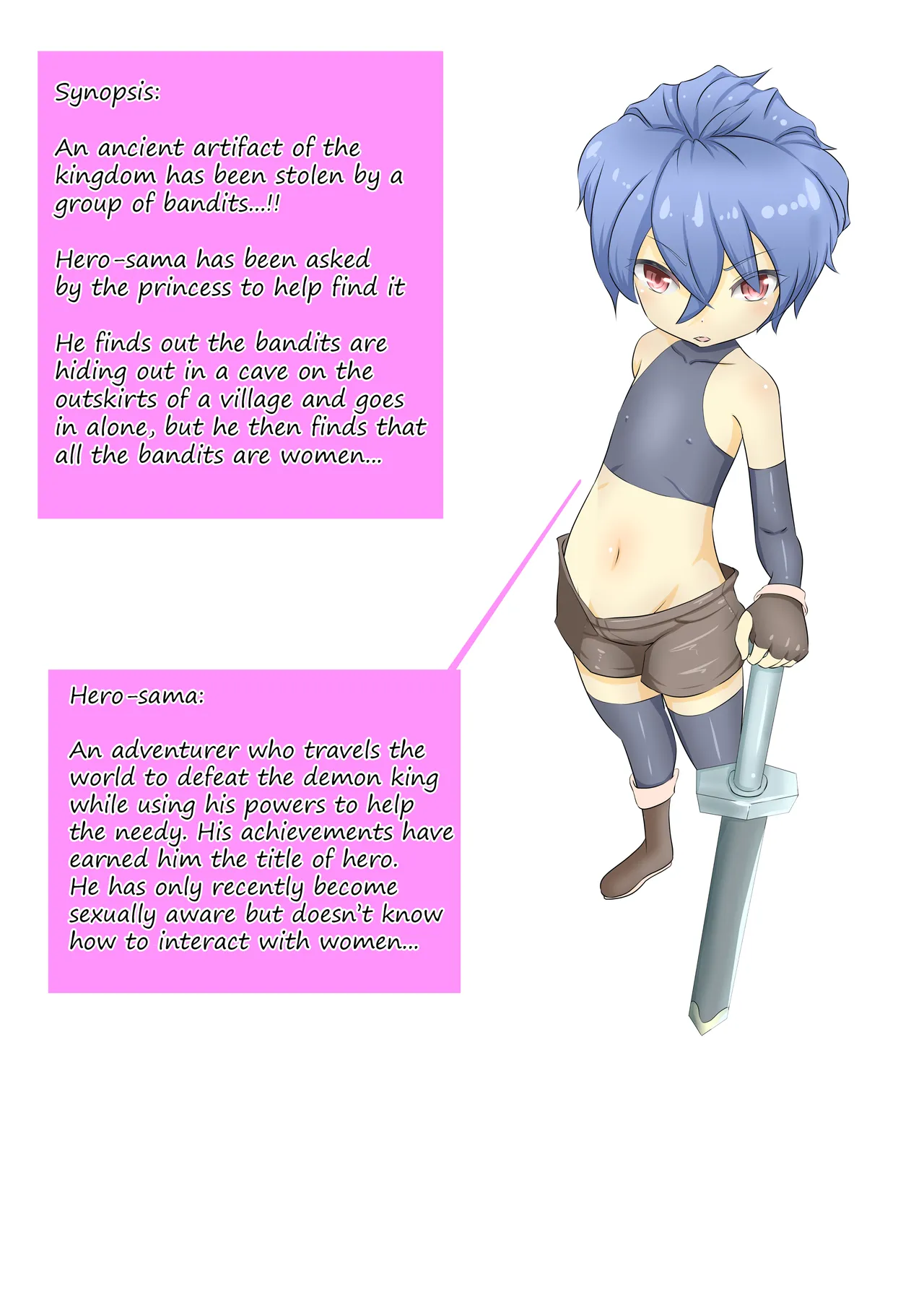 A story about a hero being defeated by a female thief page 2 full