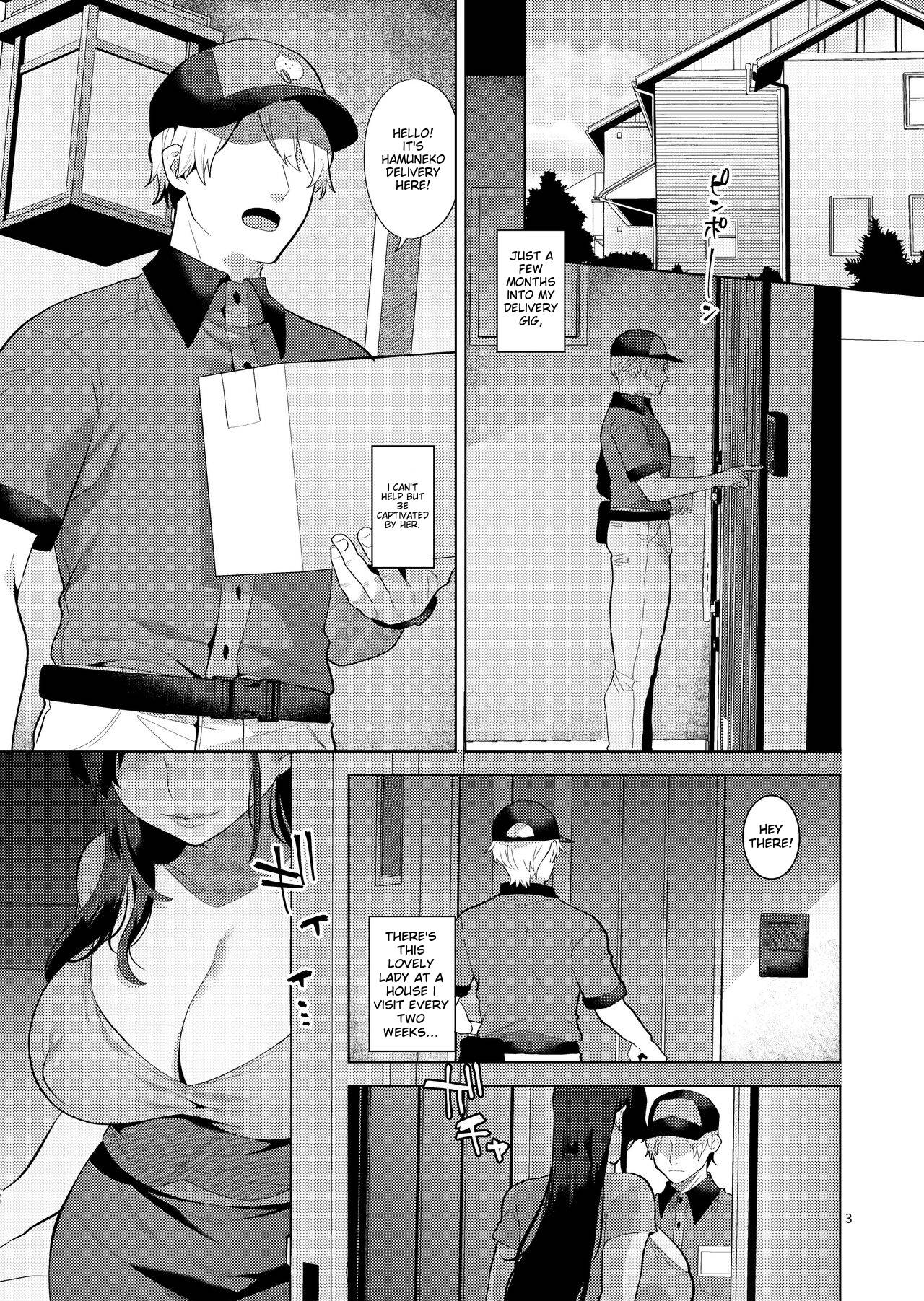 Haitatsusaki no Oku-san ga Shemale Succubus Datta Hanashi | The Lady at the Delivery Address... A Tale of a Shemale Succubus page 2 full