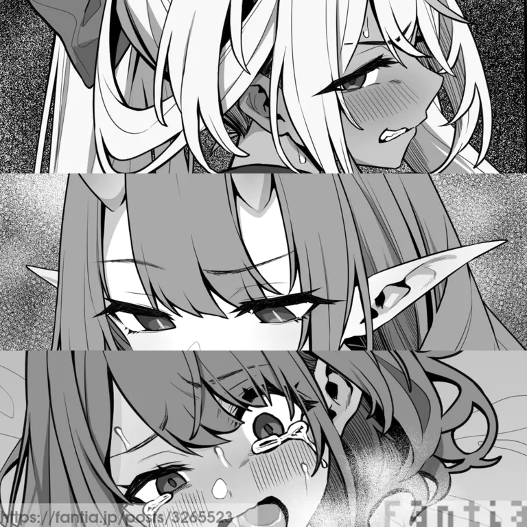 Hitoyo-chan Yuuna-chan Akari-chan page 1 full