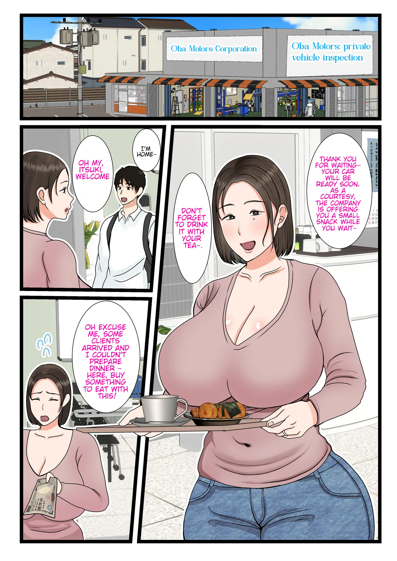 The mother of the Oba Household ~A Daily Routine of Submission to her Son's Indulgences ~ page 3 full