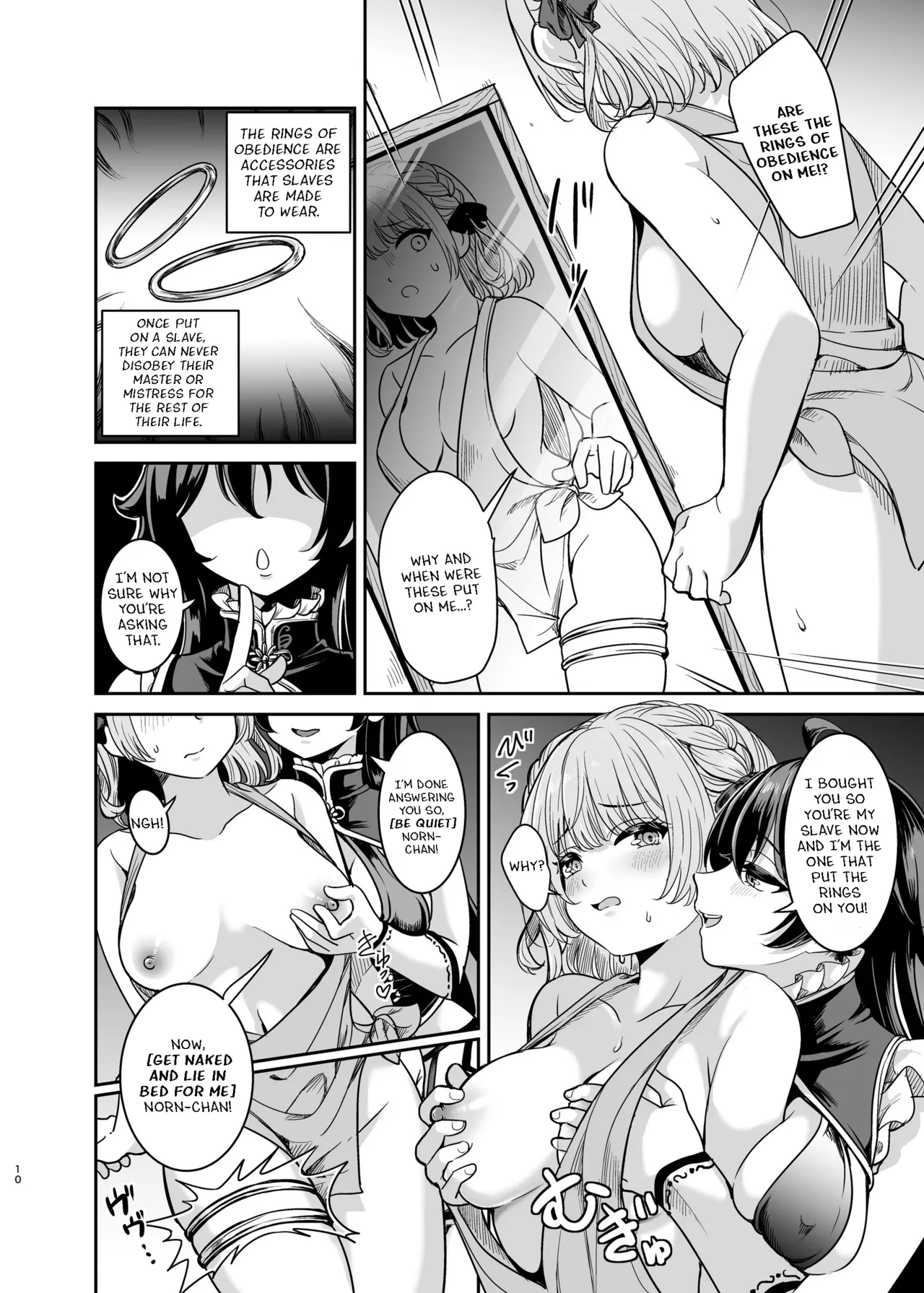 Yandere Mistress Sex Slave Education - Noble who Buys Childhood Friend page 9 full