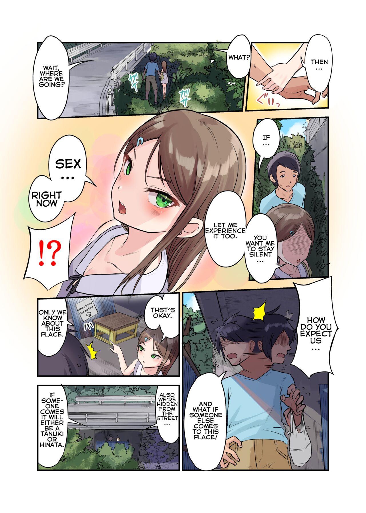 Inaka Shoujo to Asobou 3 ~Odosare Aokan Hen~ | Let's play with a Country Girl 3: Outdoor Blackmail Sex Edition page 6 full