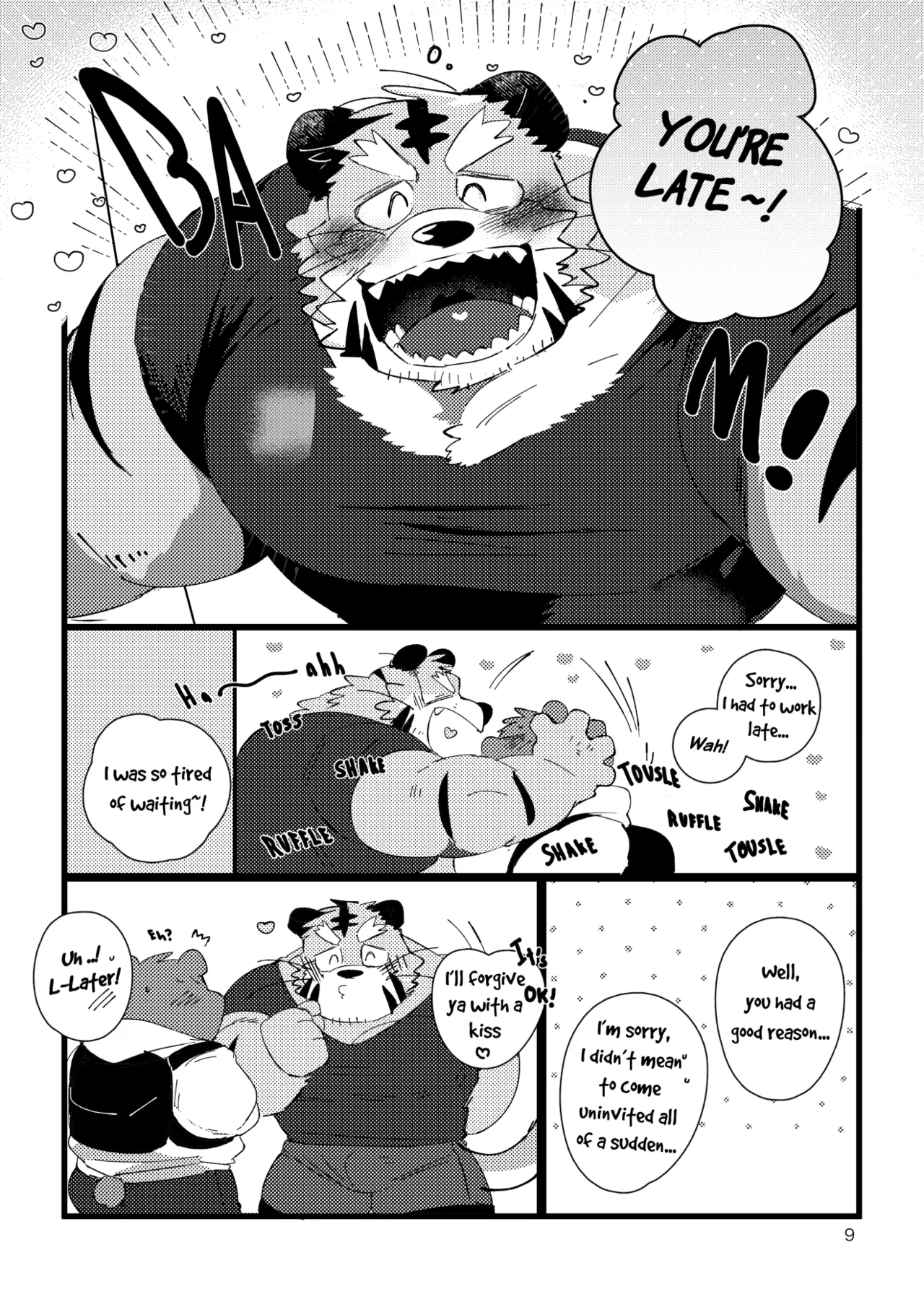 the book about  being abstinent and horny while having polynesian sex with an old kansaii tiger page 8 full