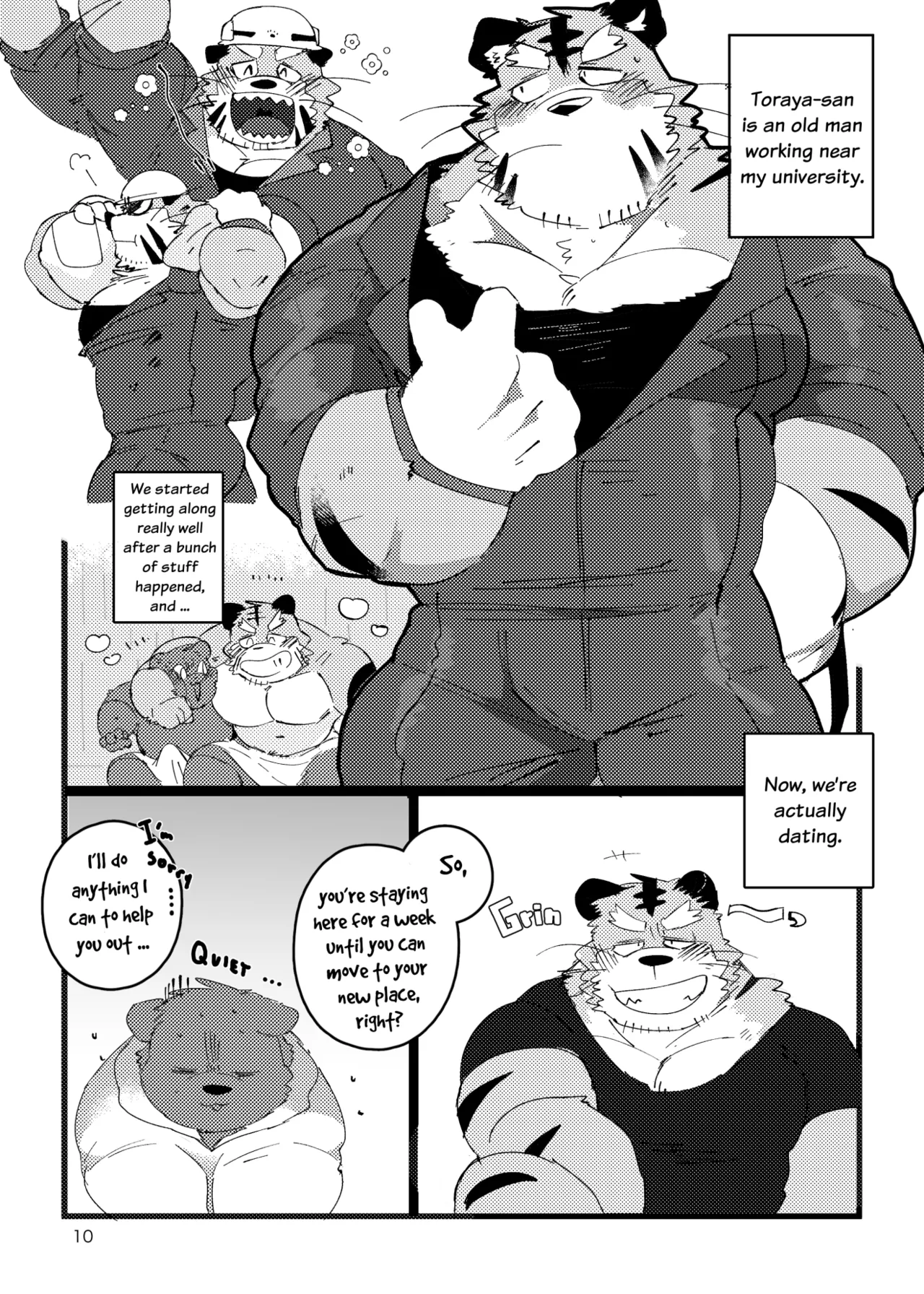 the book about  being abstinent and horny while having polynesian sex with an old kansaii tiger page 9 full